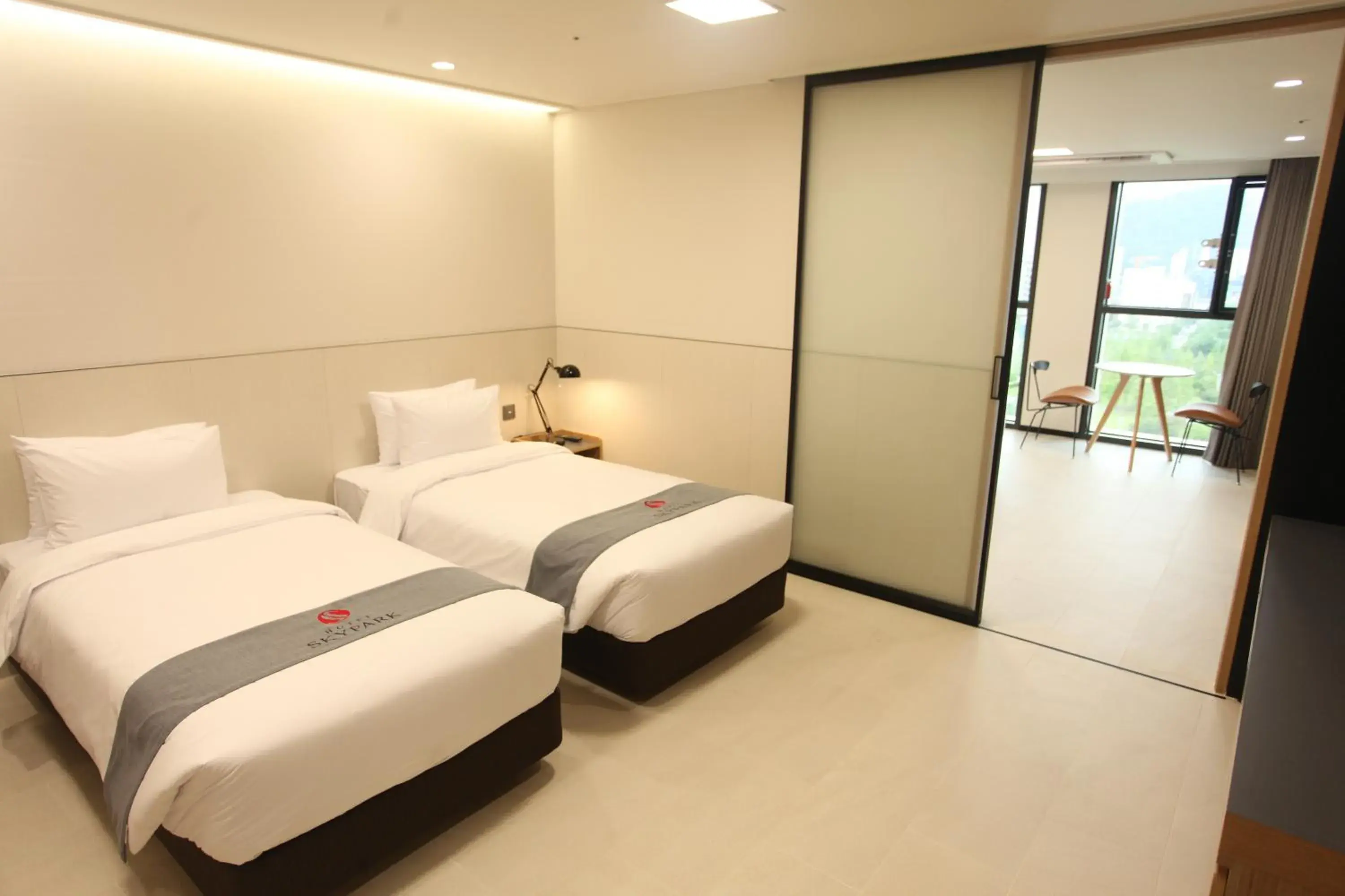 Bed in Hotel Skypark DaejeonⅠ Bed in Hotel Skypark DaejeonⅠ