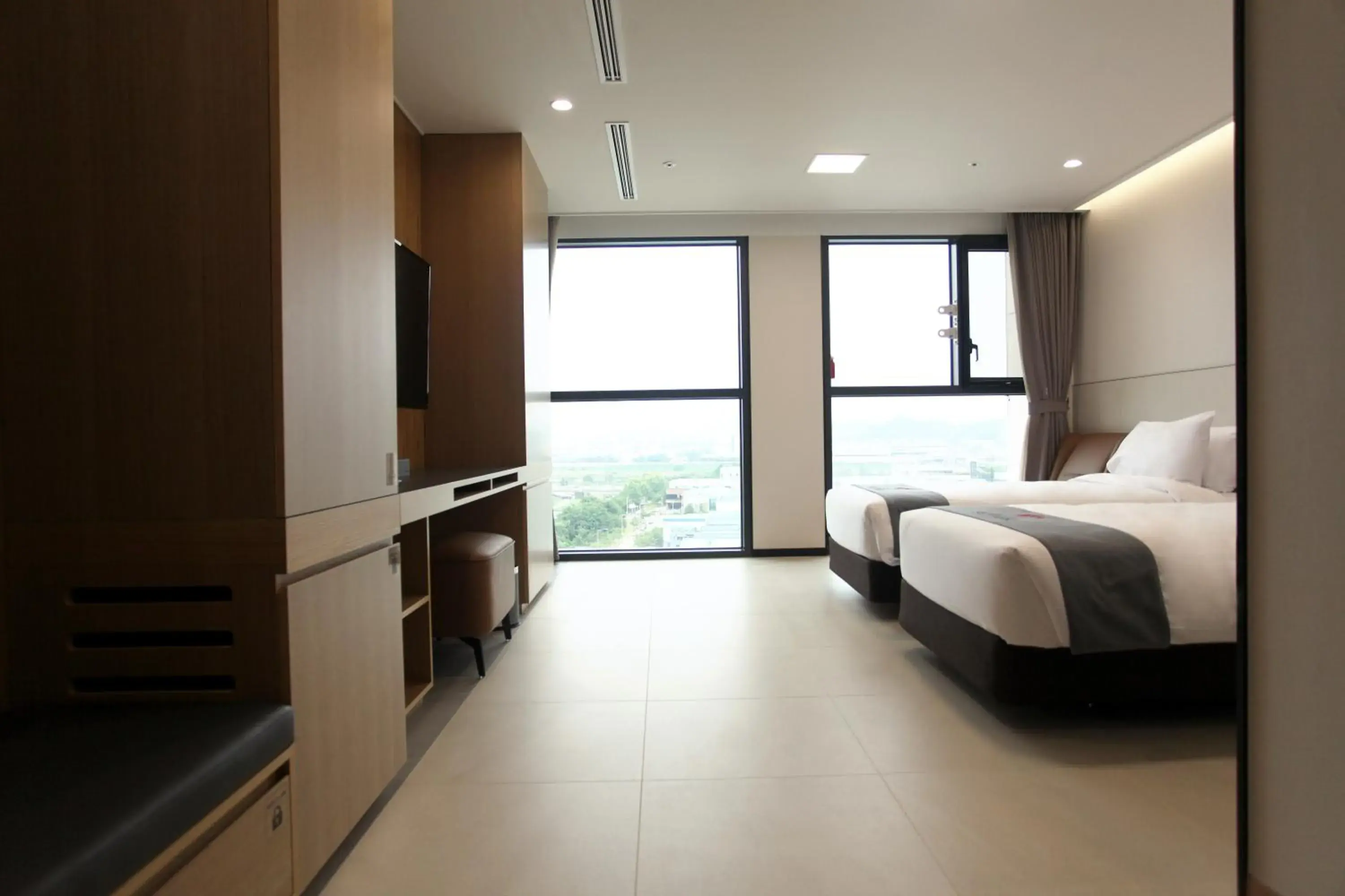 Bed in Hotel Skypark DaejeonⅠ Bed in Hotel Skypark DaejeonⅠ