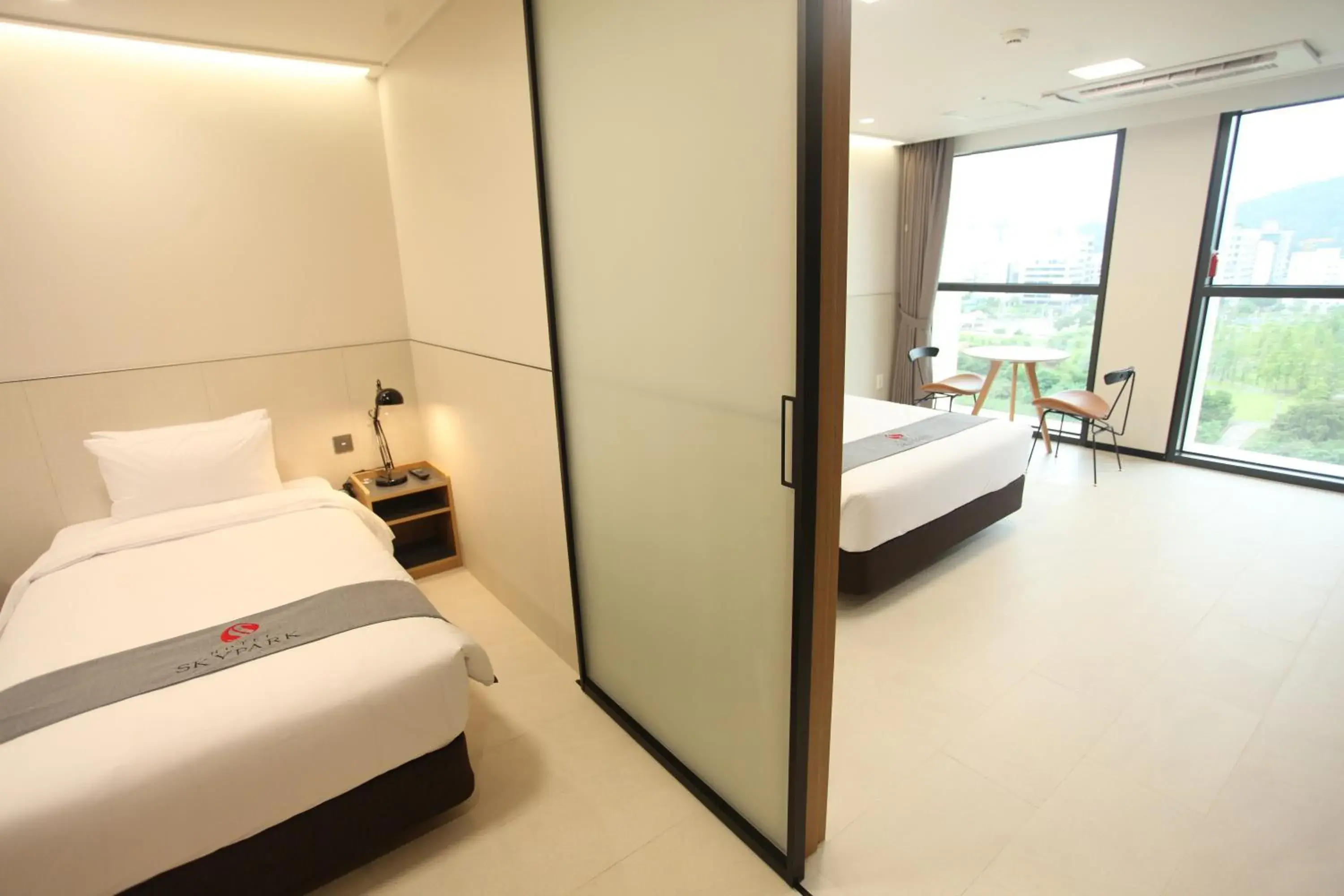 Bed in Hotel Skypark DaejeonⅠ Bed in Hotel Skypark DaejeonⅠ