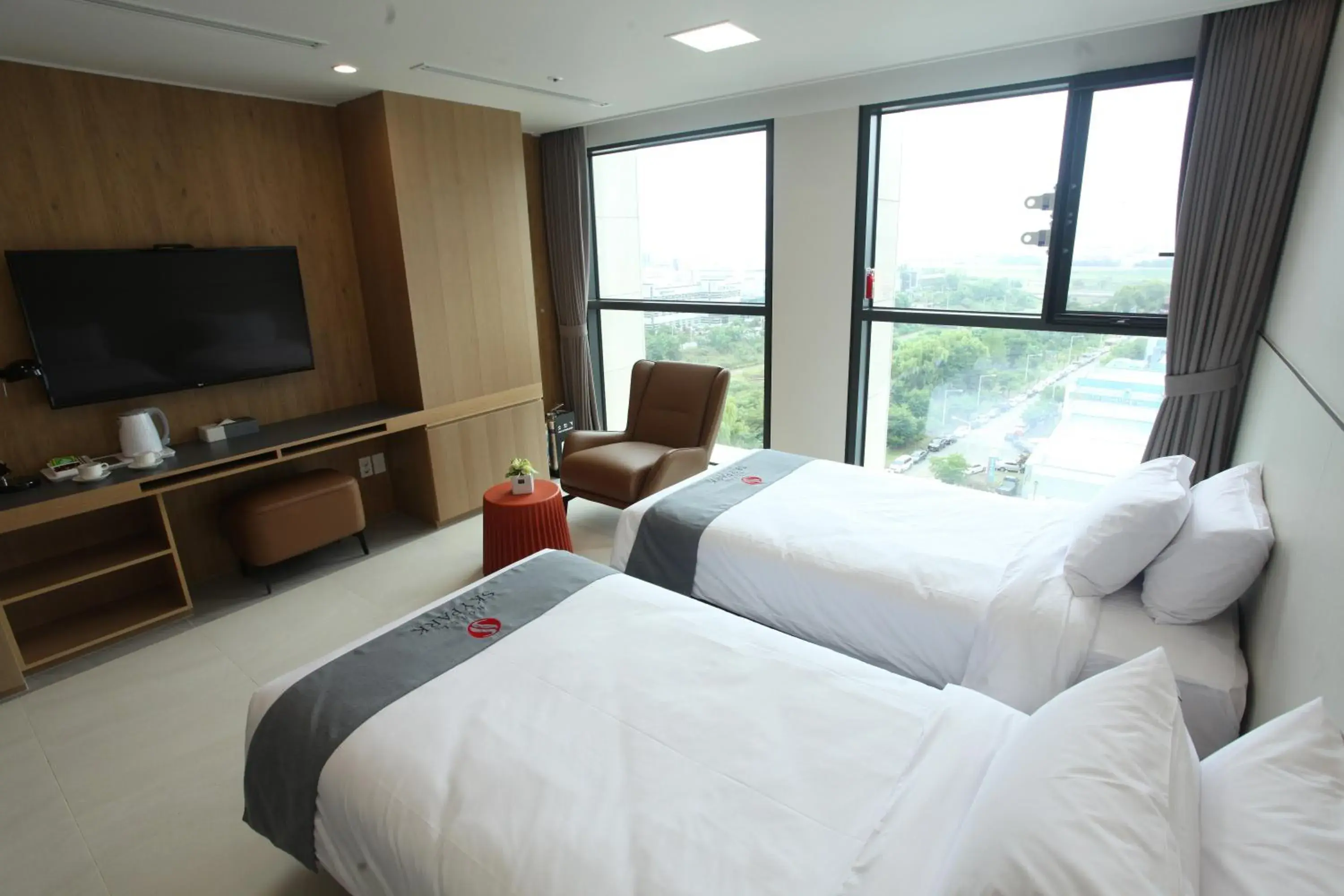 Bed in Hotel Skypark DaejeonⅠ Bed in Hotel Skypark DaejeonⅠ