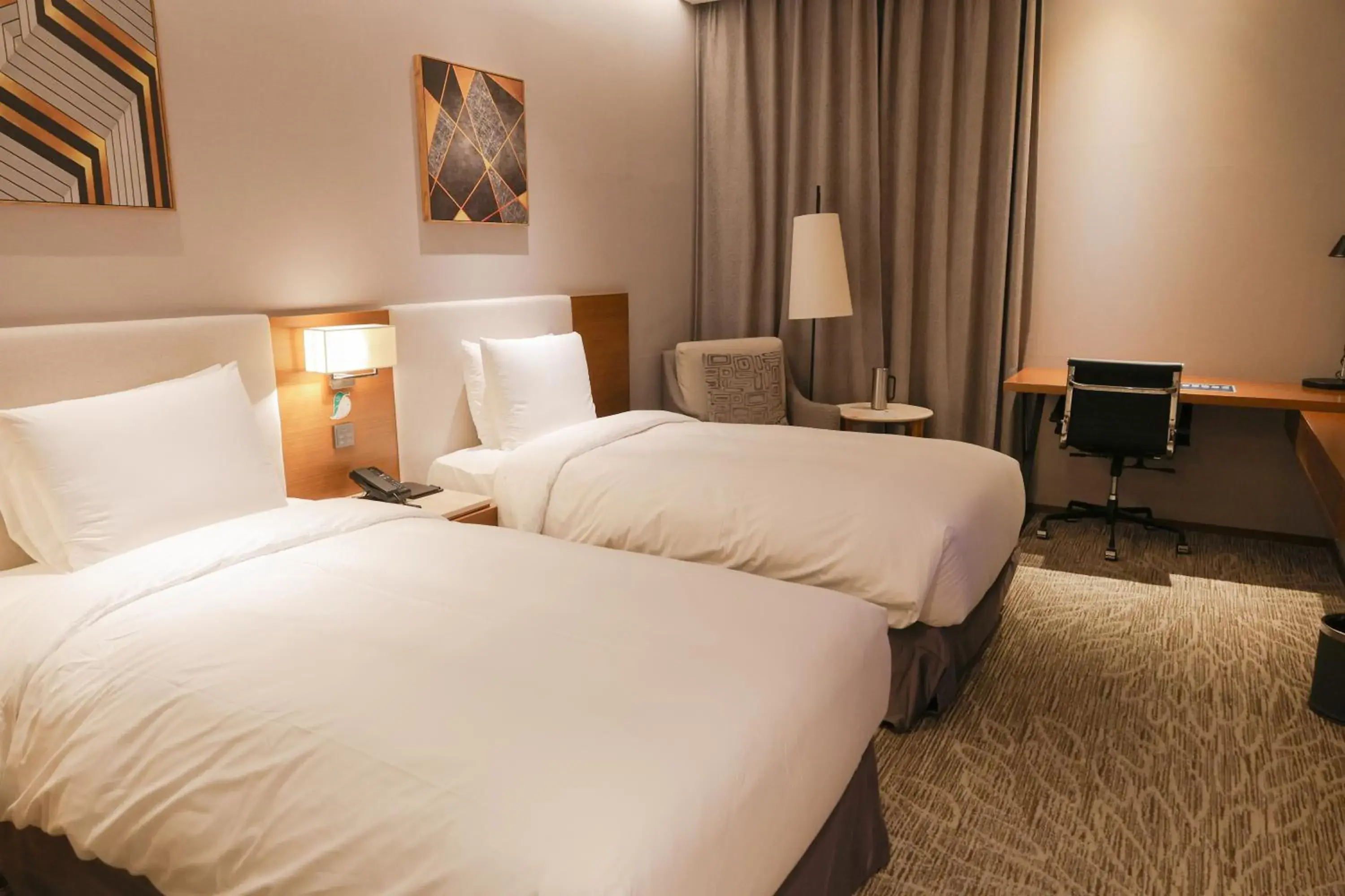 Bed in Hotel Skypark DaejeonⅠ Bed in Hotel Skypark DaejeonⅠ