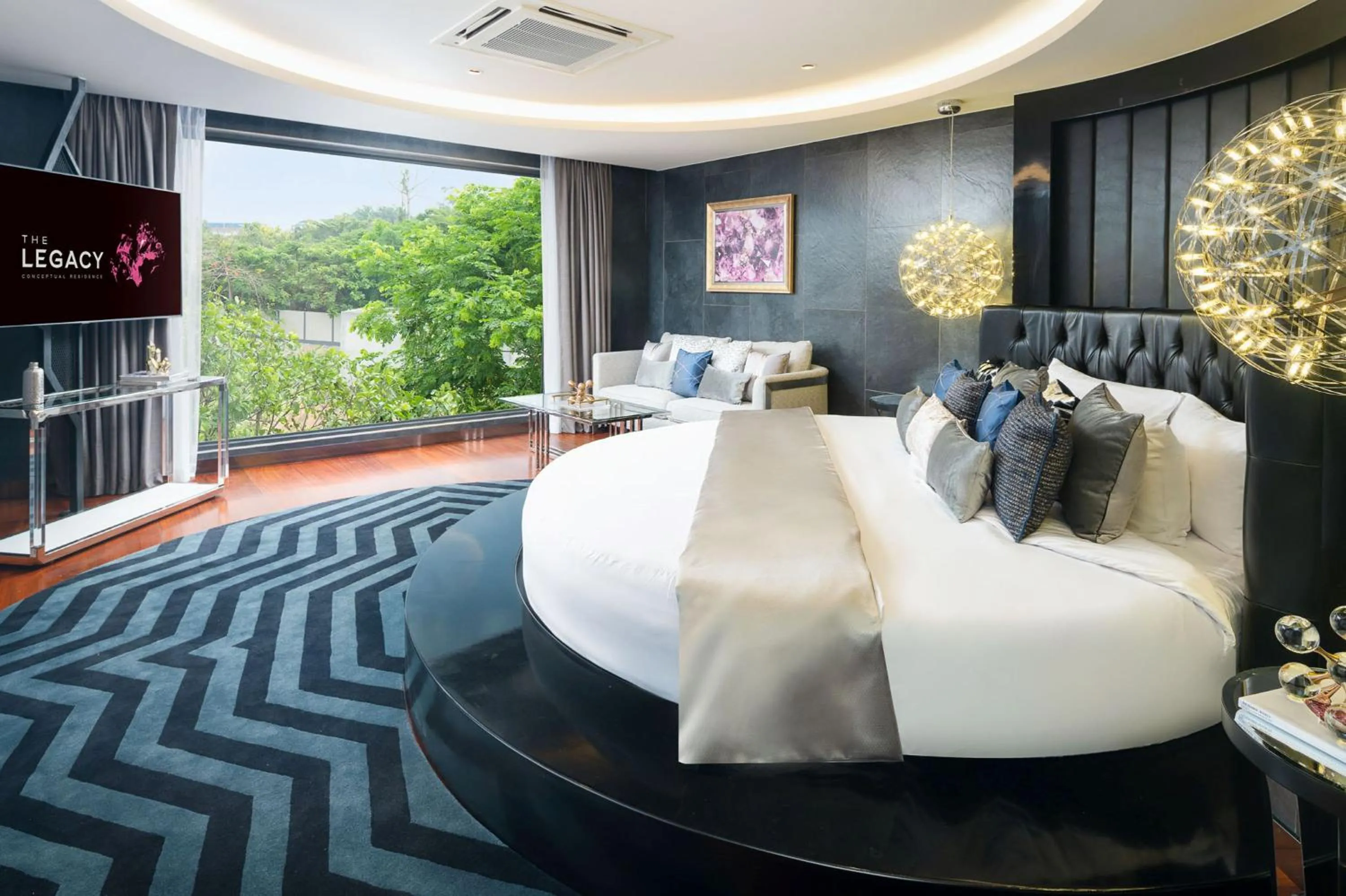 Bedroom in The Gems Mining Pool Villas Pattaya