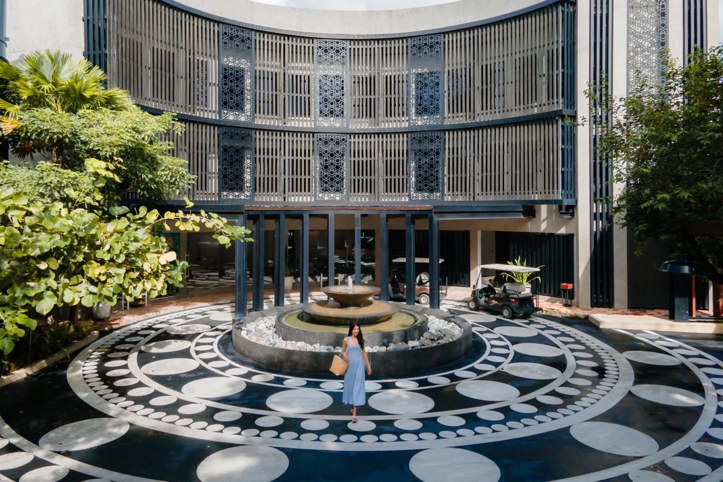 Garden in The Gems Mining Pool Villas Pattaya