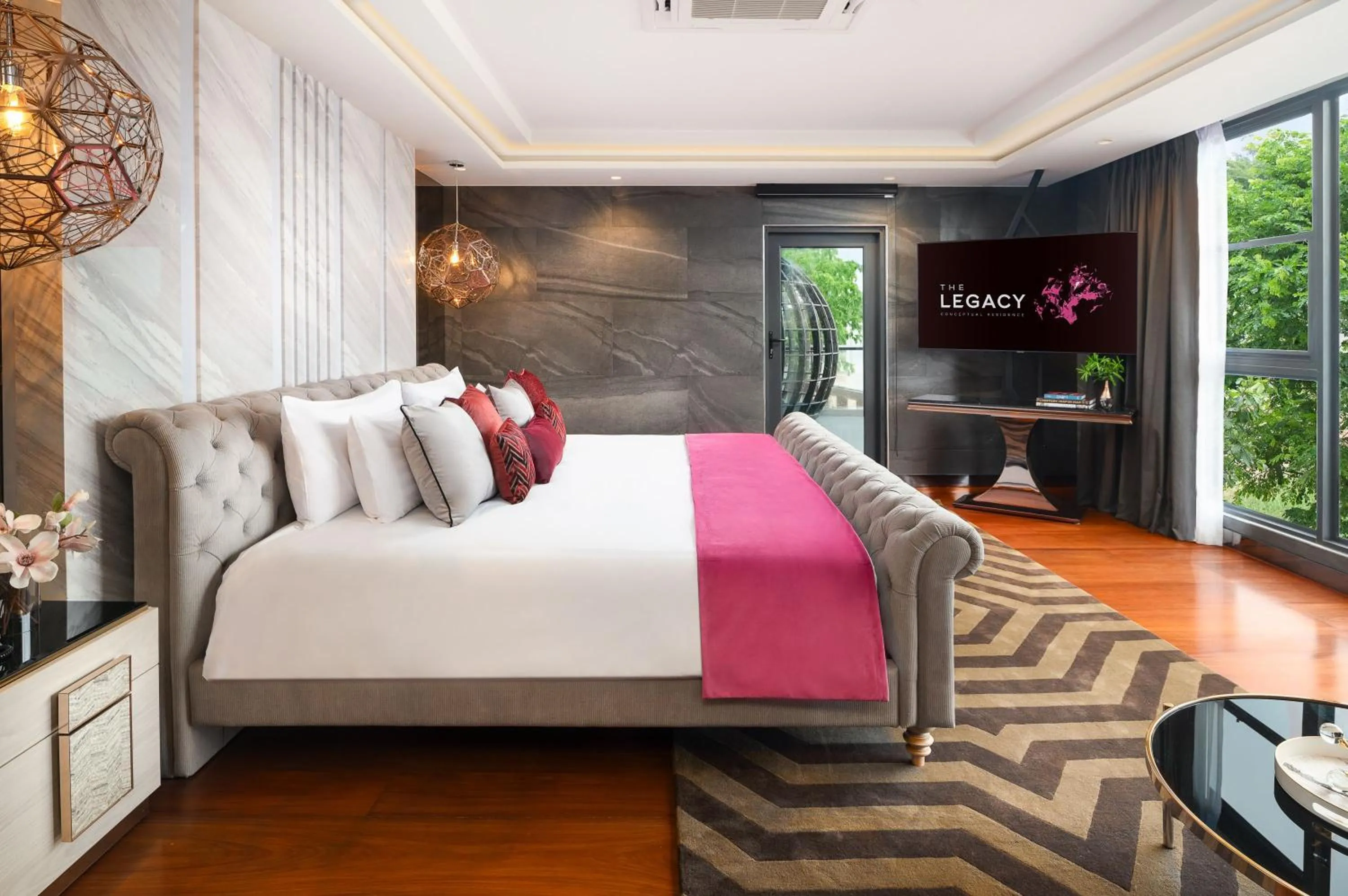 Bedroom, Bed in The Gems Mining Pool Villas Pattaya