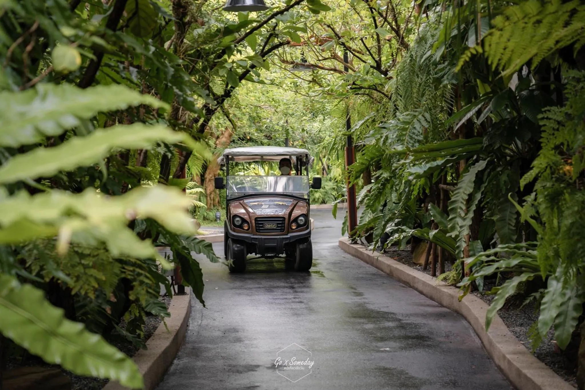 Garden in The Gems Mining Pool Villas Pattaya