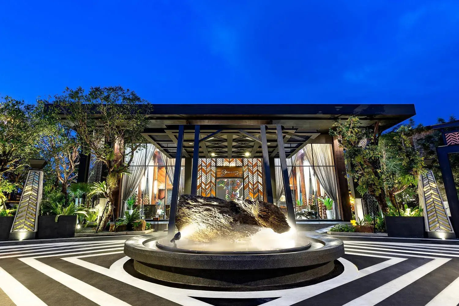 Facade/entrance in The Gems Mining Pool Villas Pattaya Facade/entrance in The Gems Mining Pool Villas Pattaya