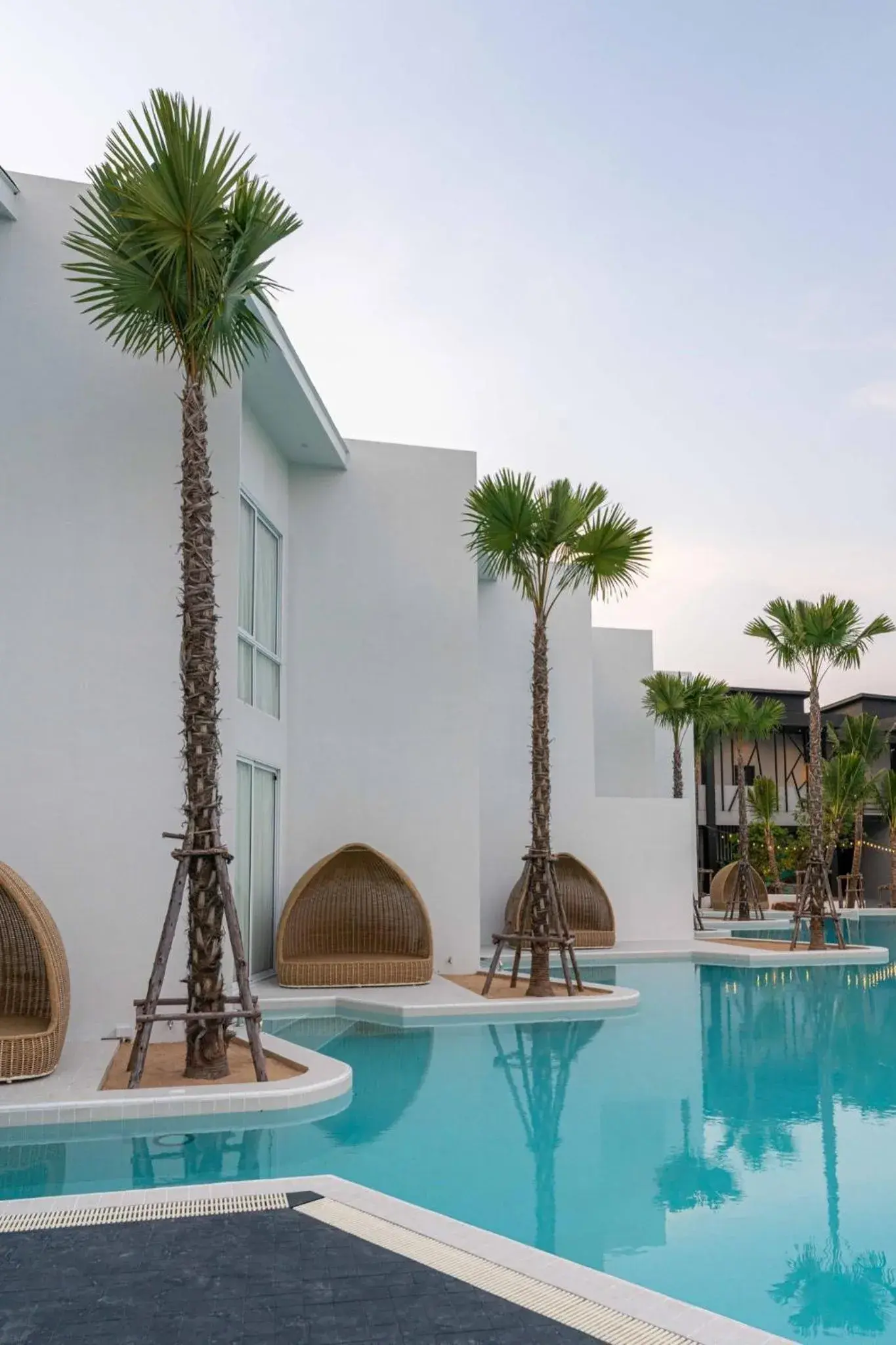 Swimming pool in The Gems Mining Pool Villas Pattaya Swimming pool in The Gems Mining Pool Villas Pattaya