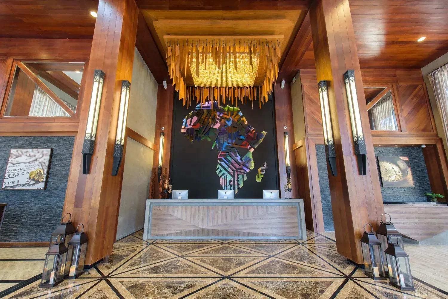Lobby or reception in The Gems Mining Pool Villas Pattaya Lobby or reception in The Gems Mining Pool Villas Pattaya