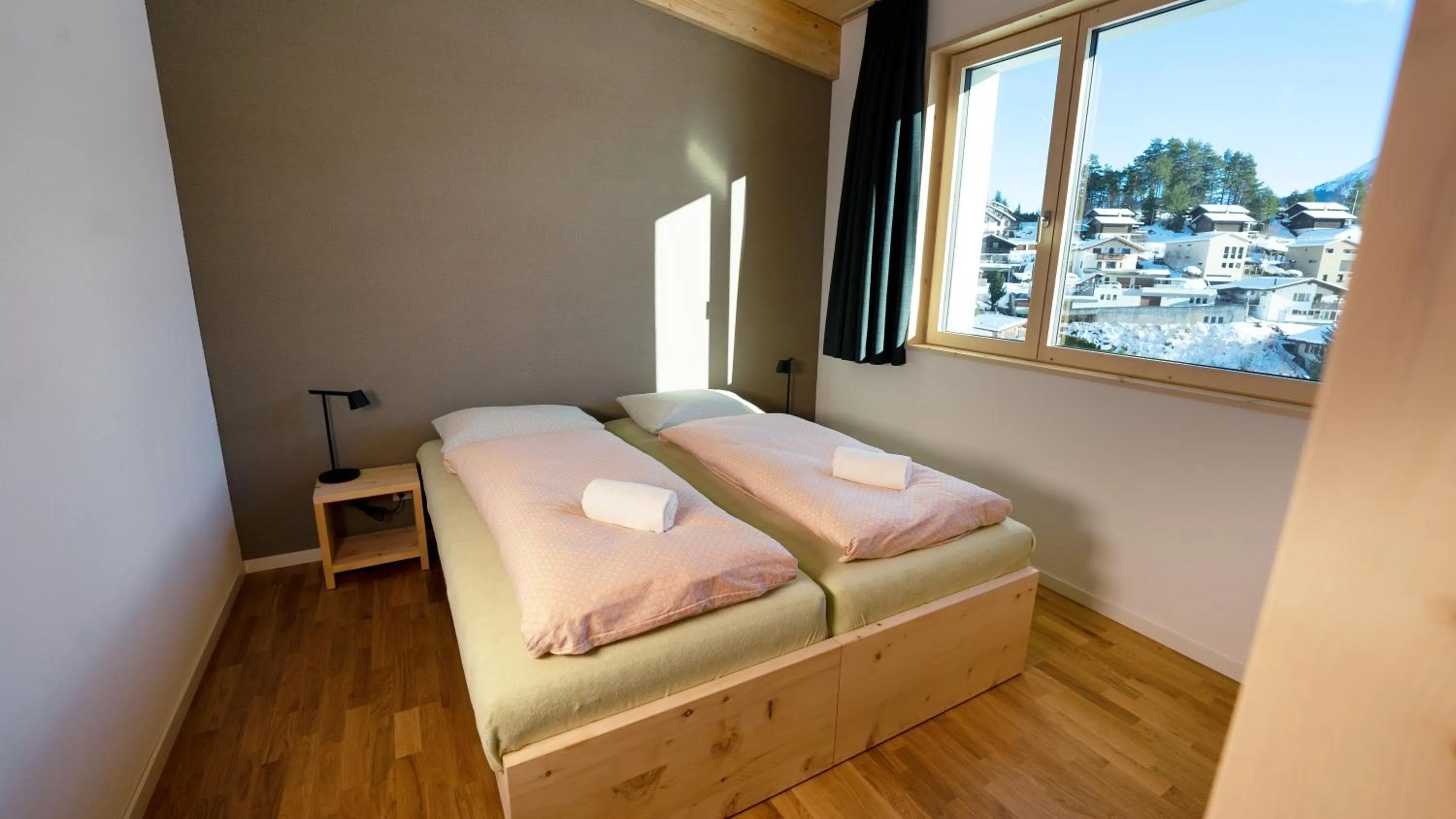 Bed in Laax wellnessHostel3000