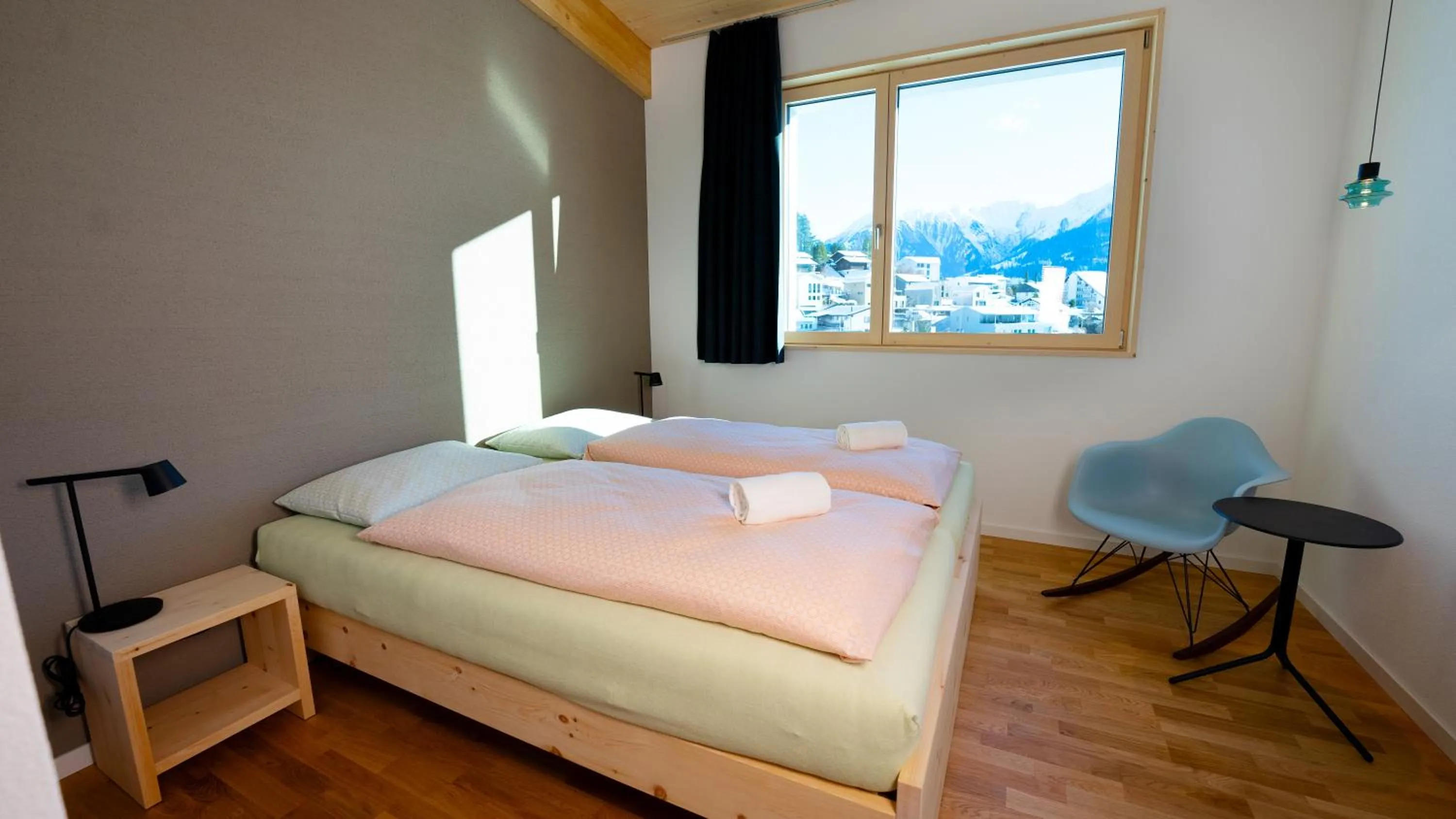 Bed in Laax wellnessHostel3000