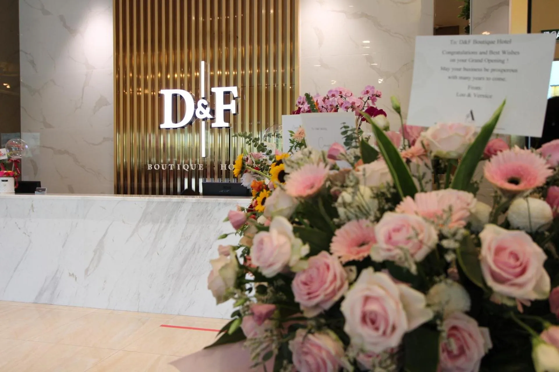 Lobby or reception in D&F BOUTIQUE HOTEL SEREMBAN 2