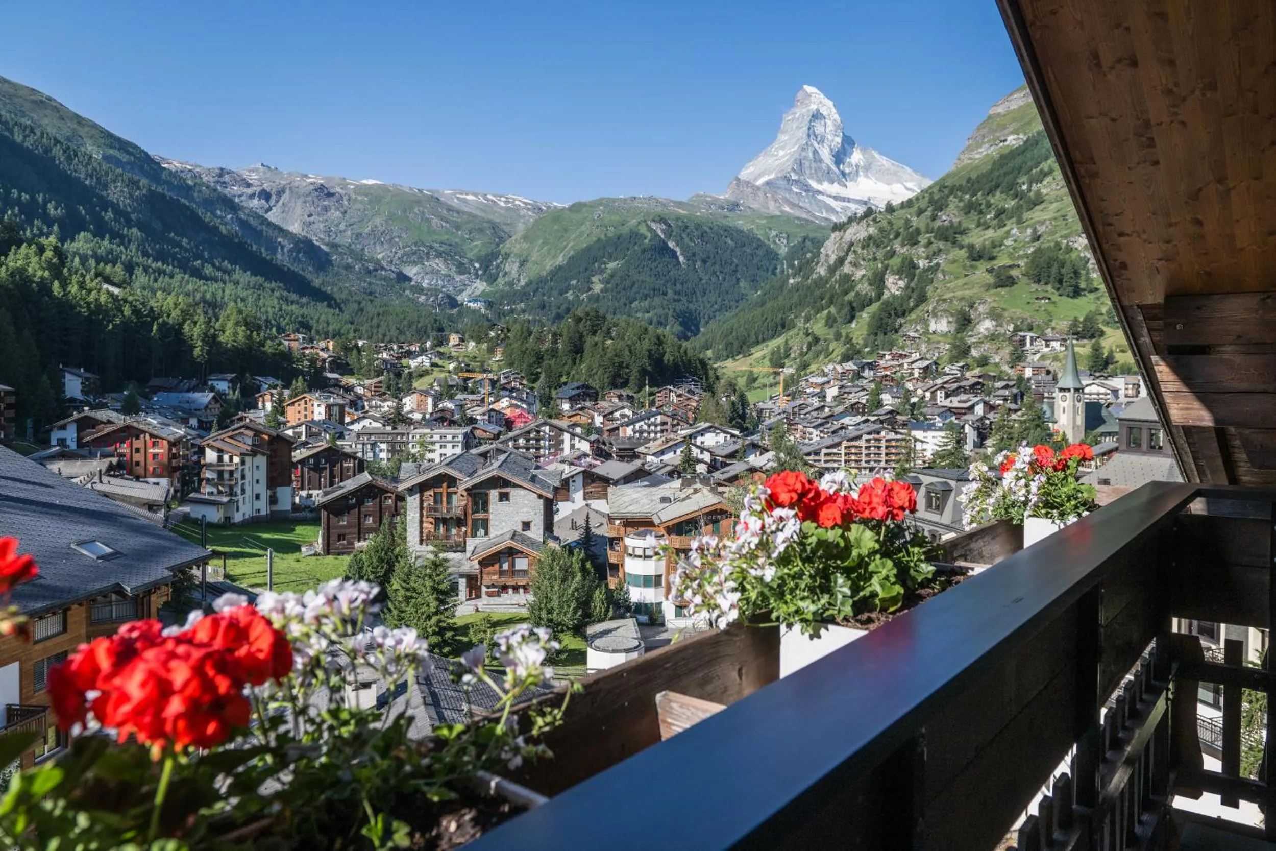 View (from property/room) in Hotel Bella Vista Zermatt