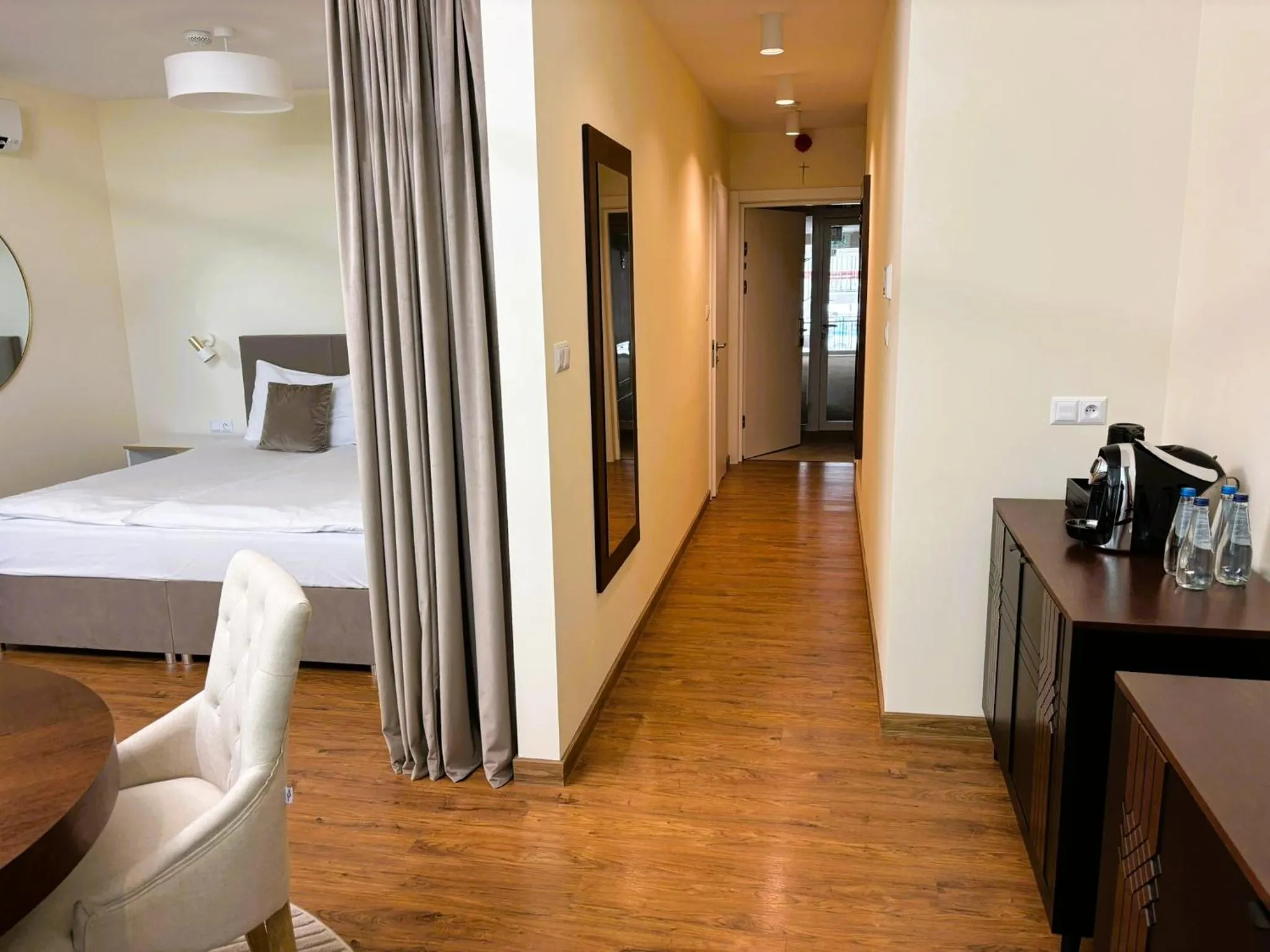 Bed in W Sercu Krakowa Aparthotel