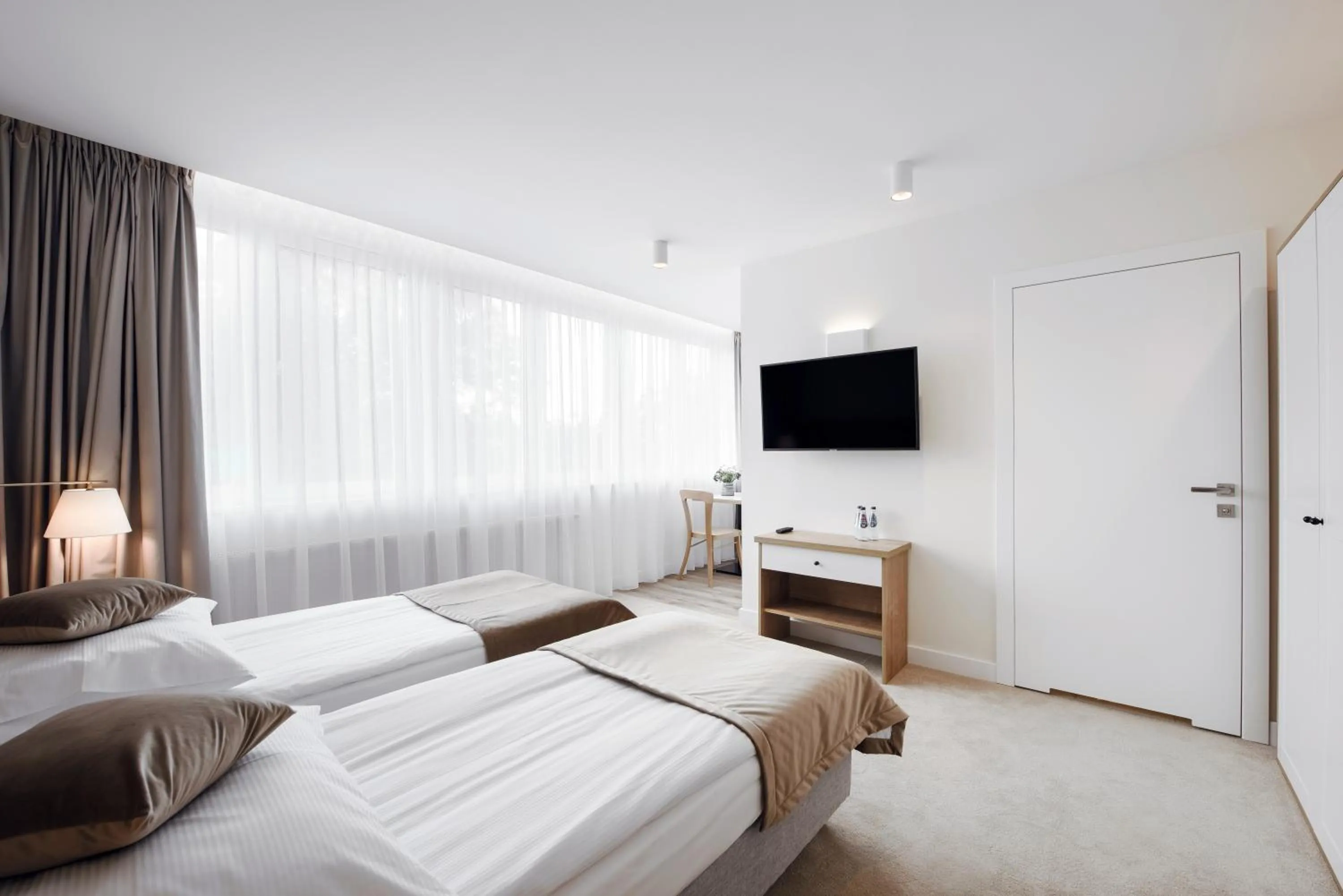 Bed in W Sercu Krakowa Aparthotel