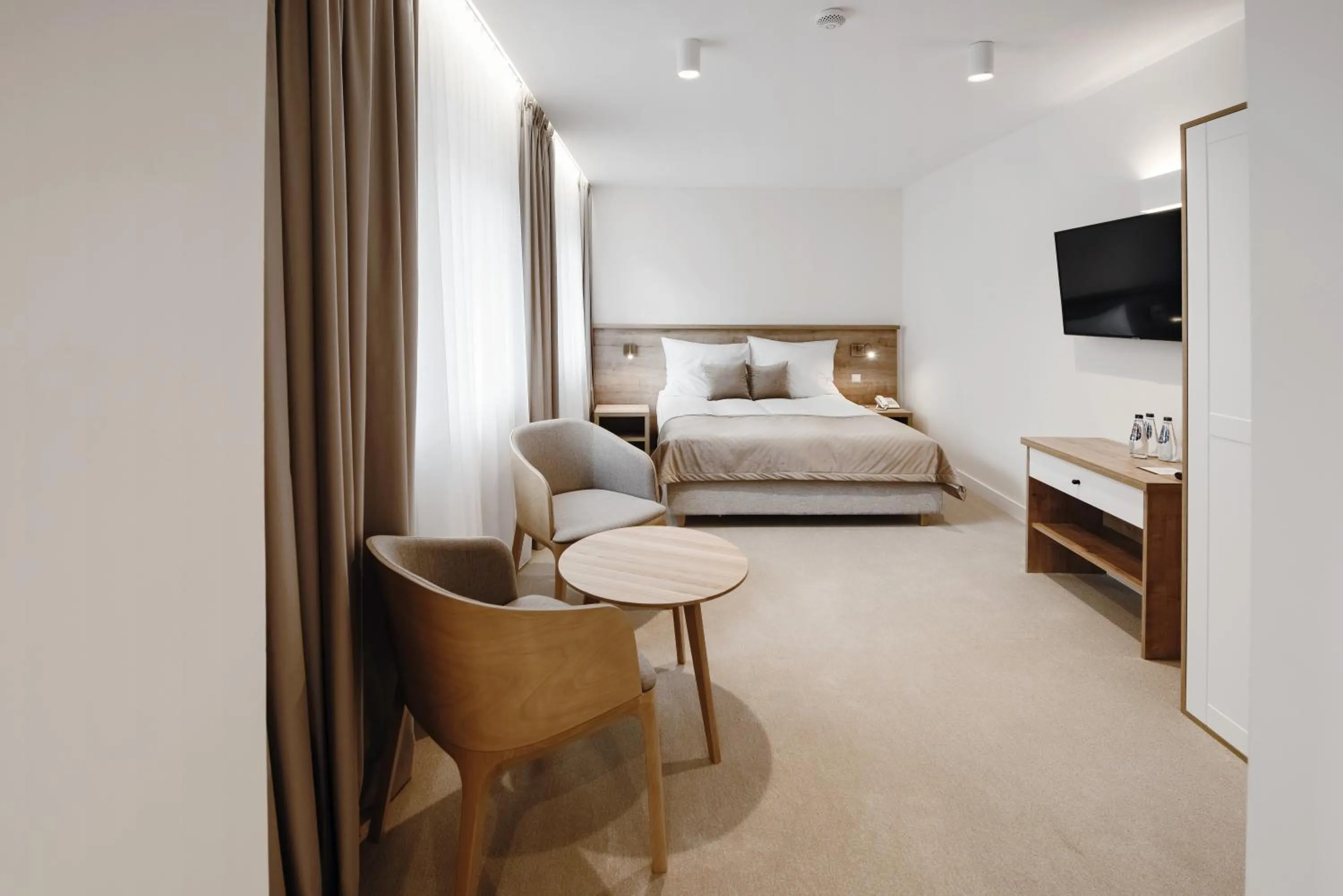 Bed in W Sercu Krakowa Aparthotel