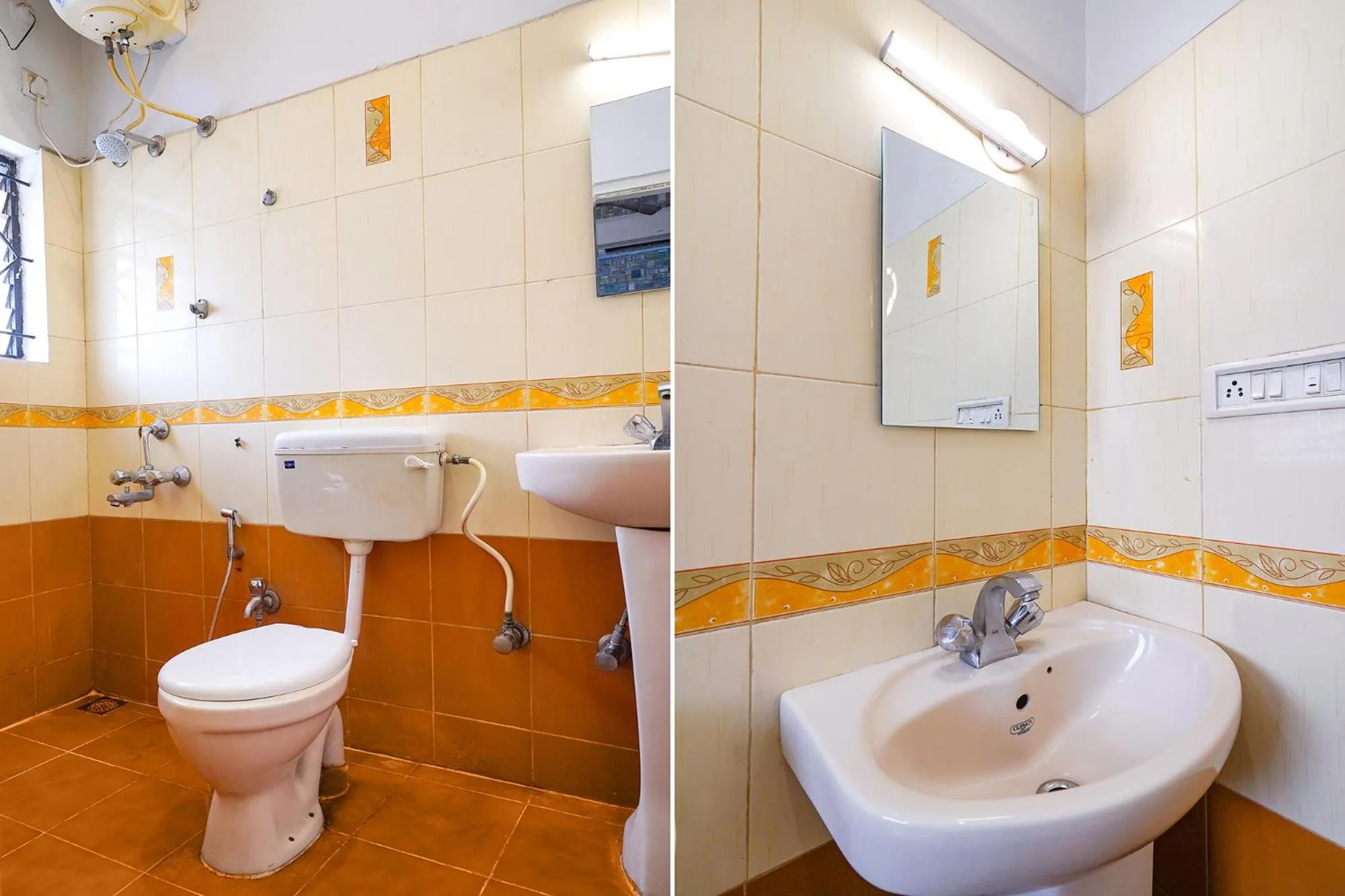 Bathroom in FabHotel Kings Suites Banaswadi
