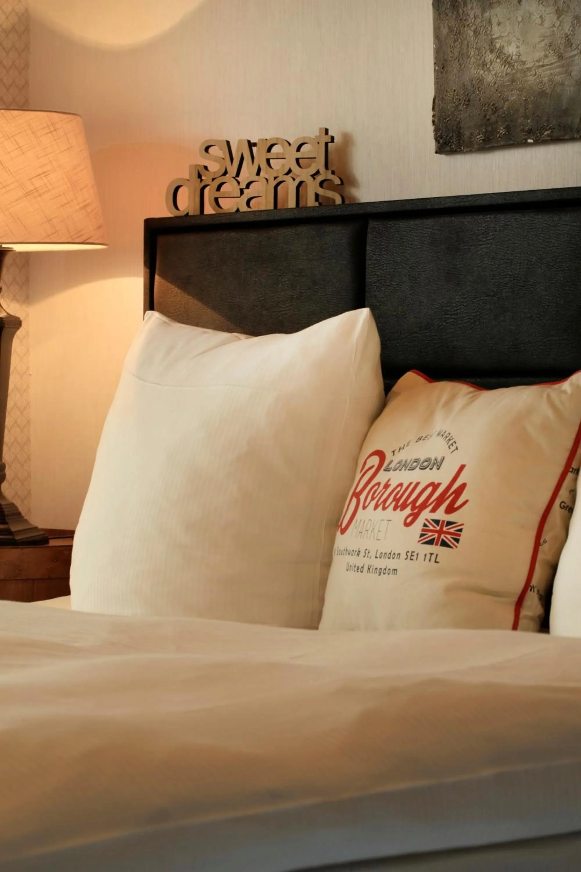 Decorative detail, Bed in Landidyll Wilminks Parkhotel