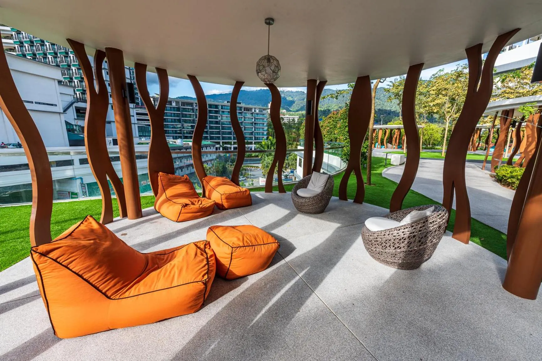 Patio in Genting Premium Suite Windmill Upon Hills by JAz Home Suites