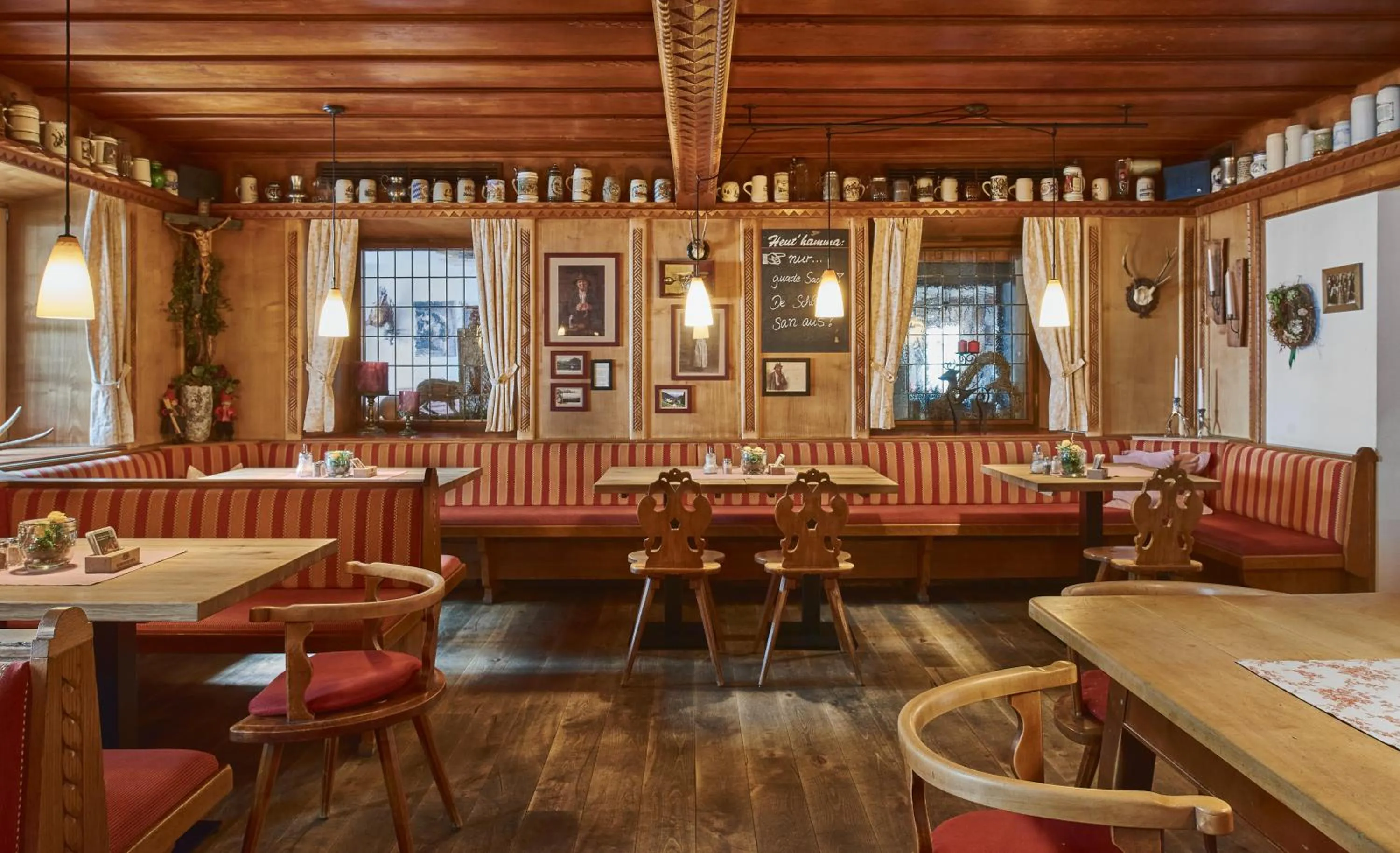 Restaurant/places to eat in Aktivhotel & Gasthof Schmelz Ihr familienfreundliches Urlaubs Hotel mit Wellness Almsauna ab Februar Chiemgau Karte