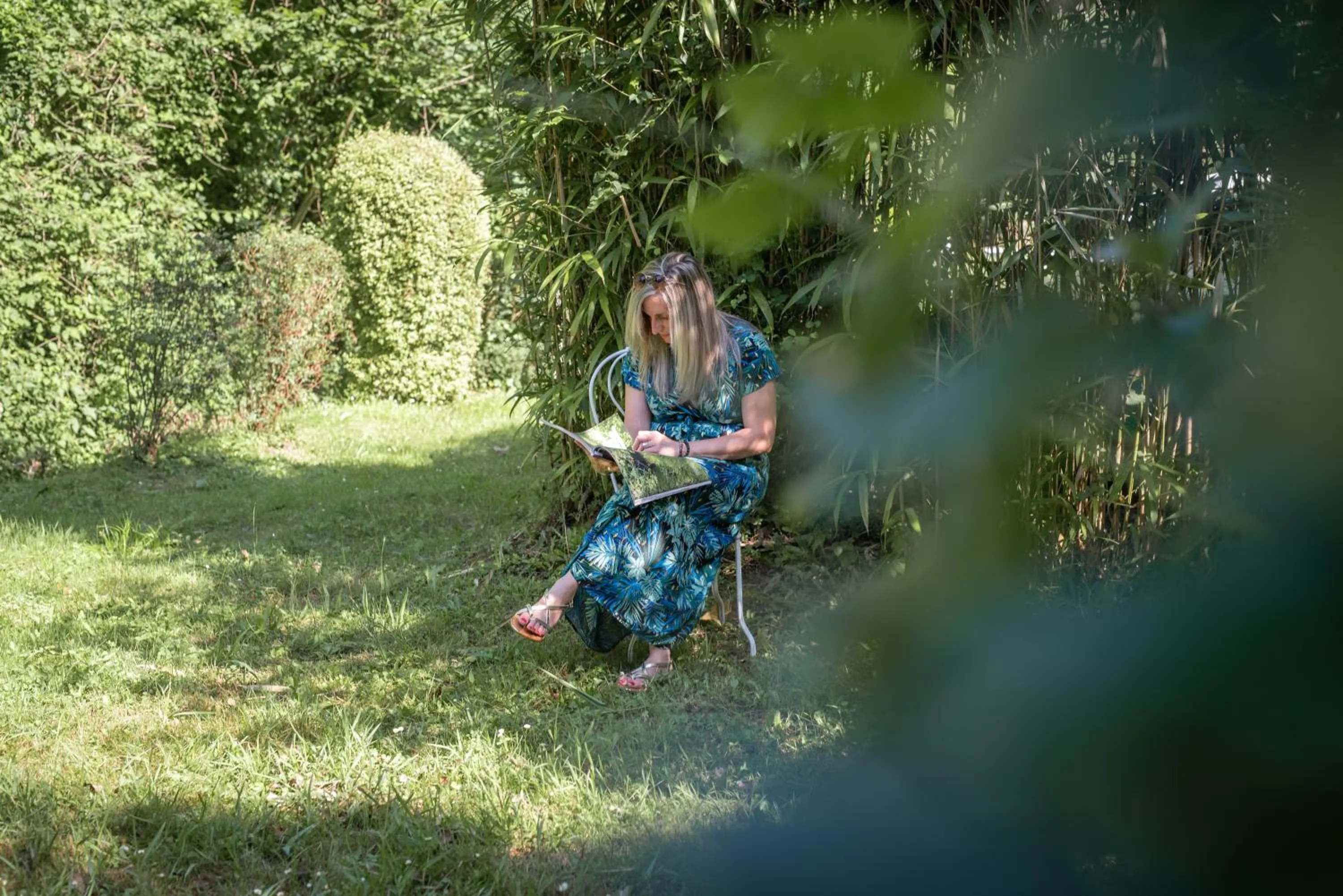 Garden in Le lodge sur pilotis