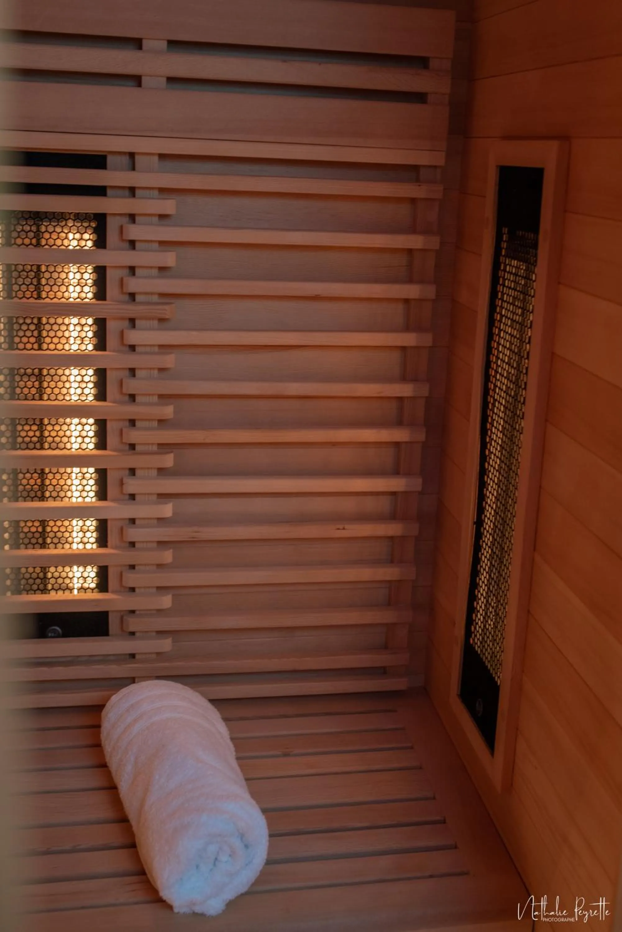 Sauna in Le lodge sur pilotis