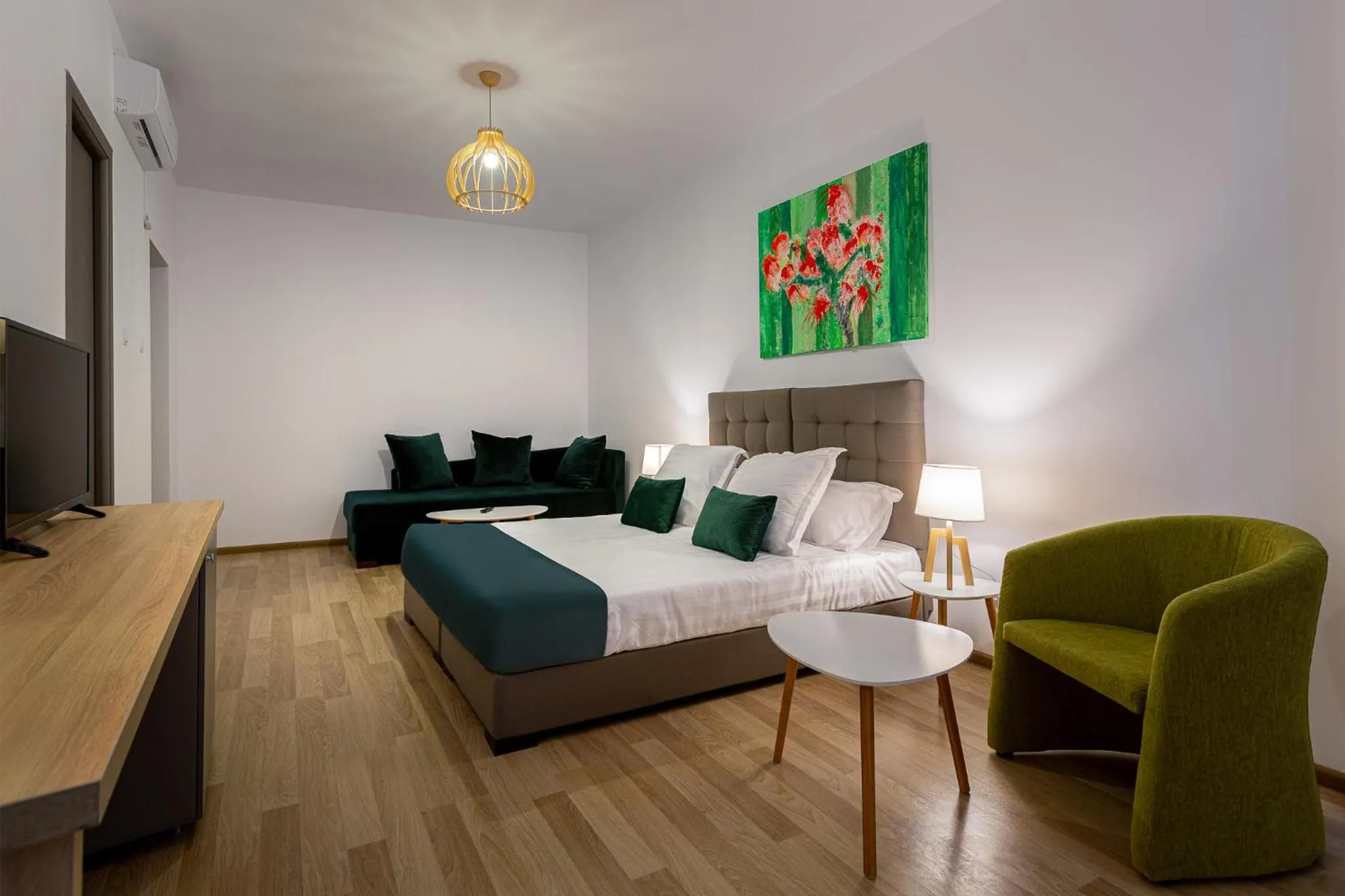 Bed in Lagom Hotel