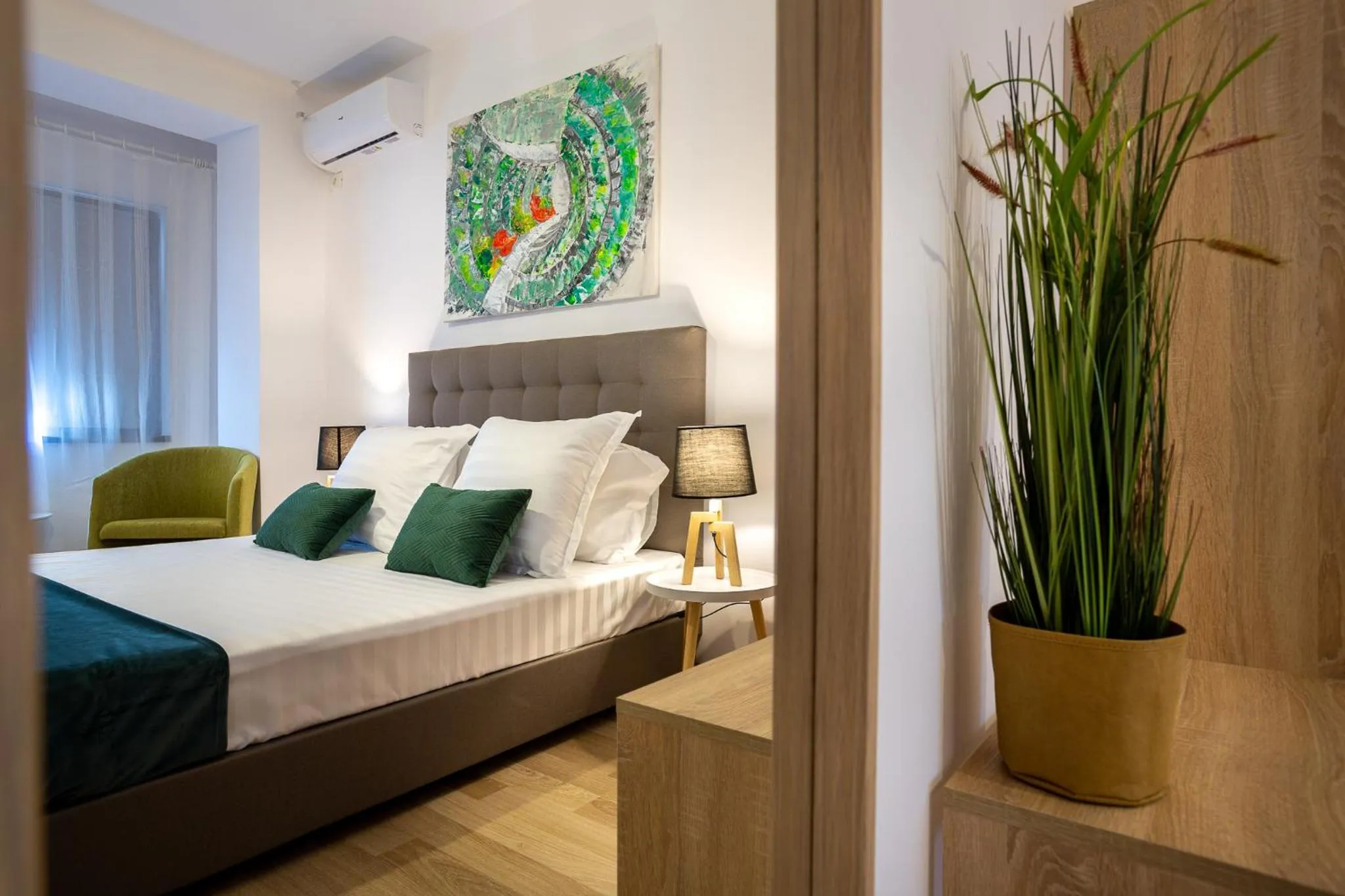 Bed in Lagom Hotel