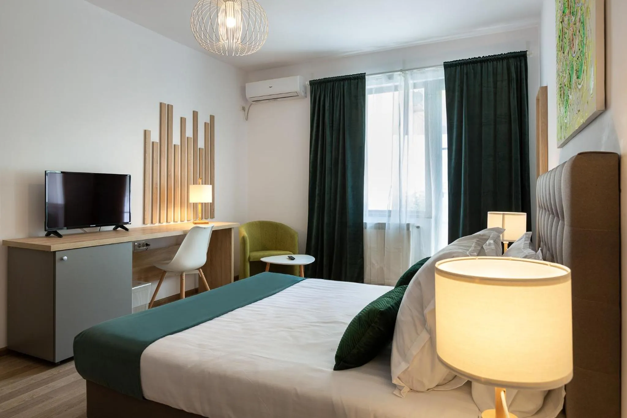 Bed in Lagom Hotel
