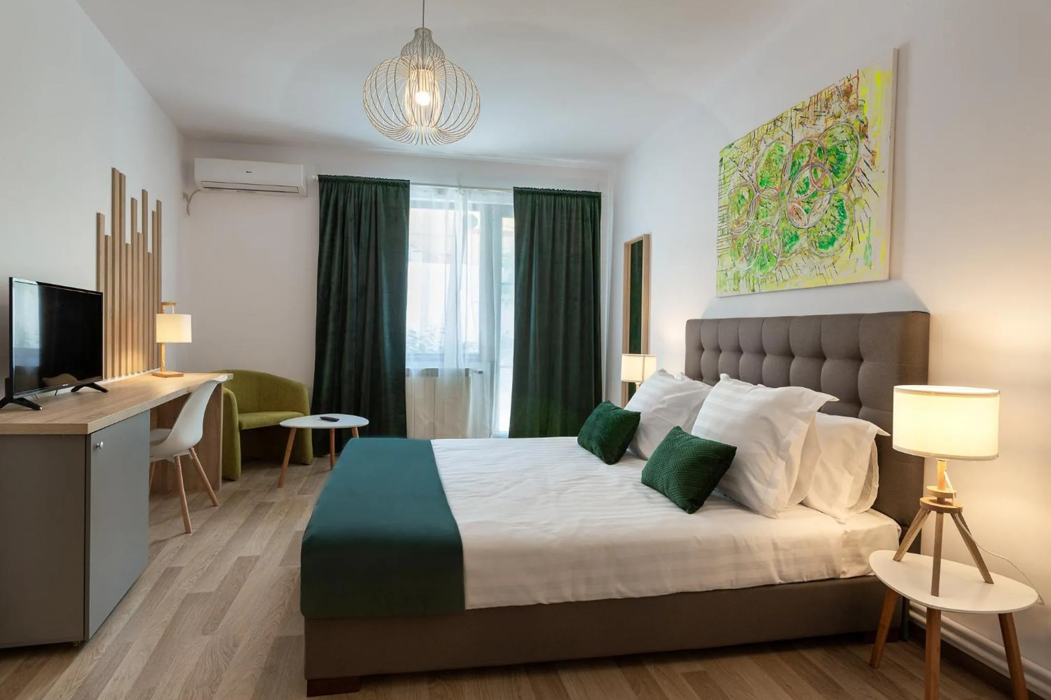 Bed in Lagom Hotel