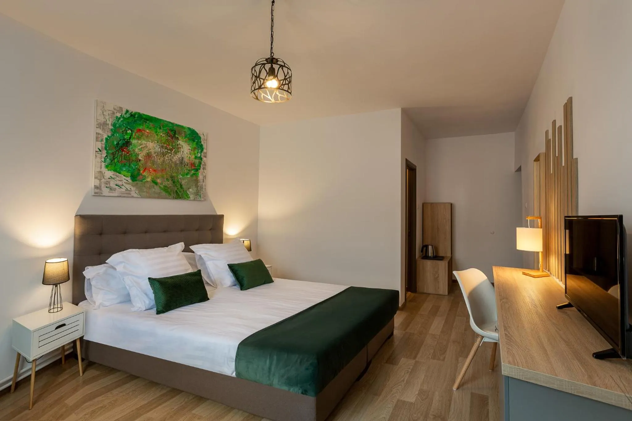 Bed in Lagom Hotel