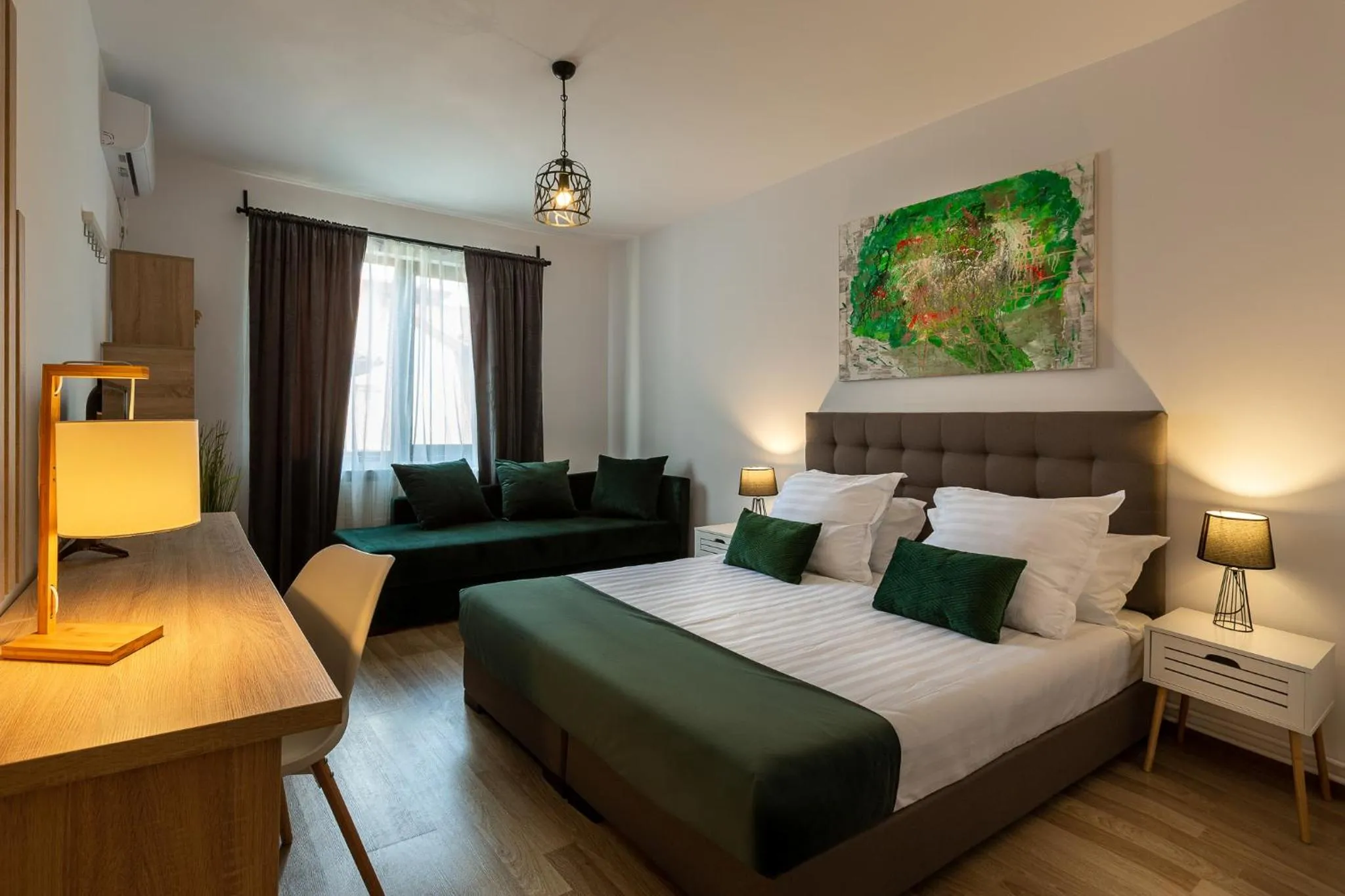 Bed in Lagom Hotel