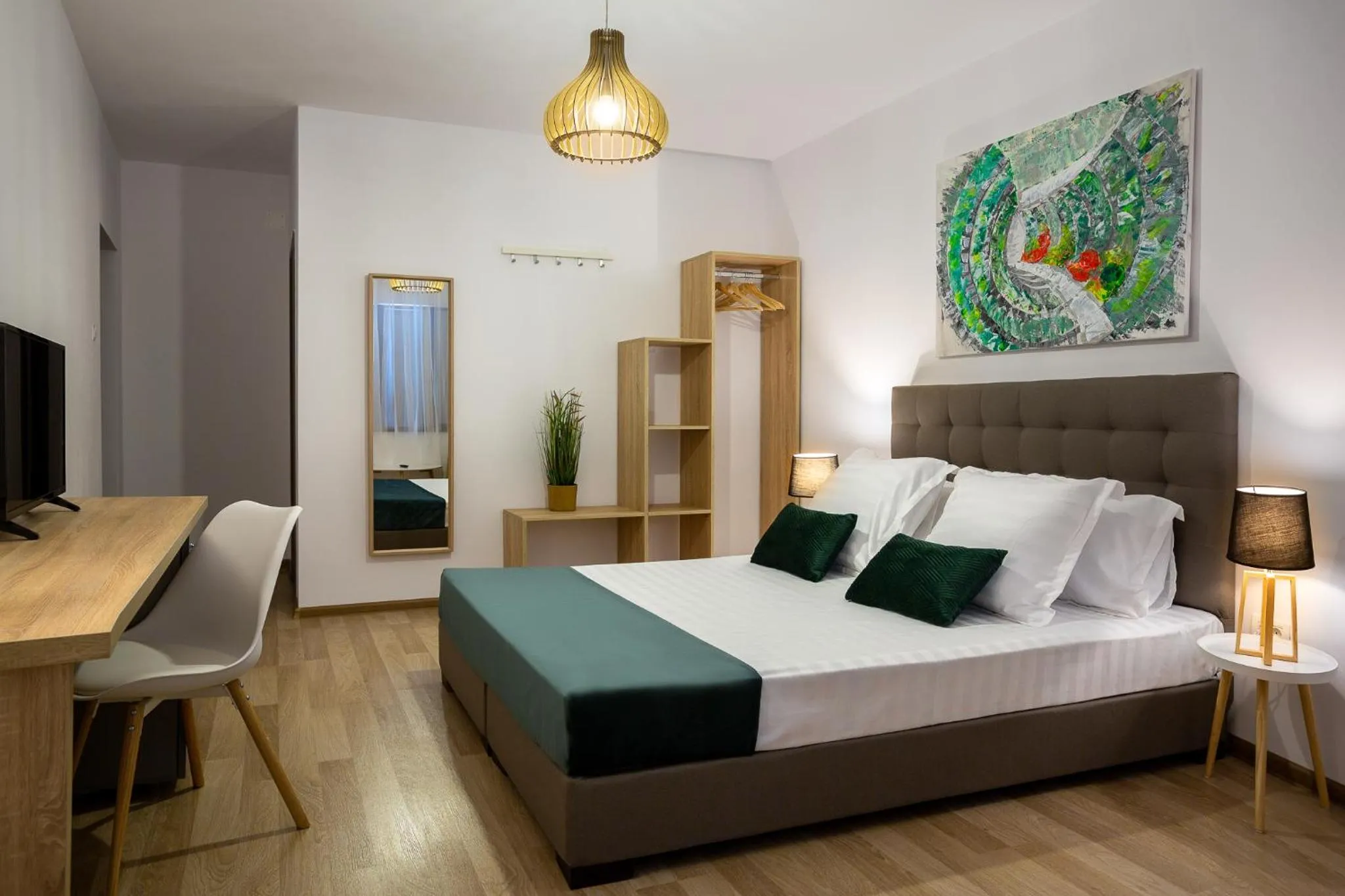 Bed in Lagom Hotel