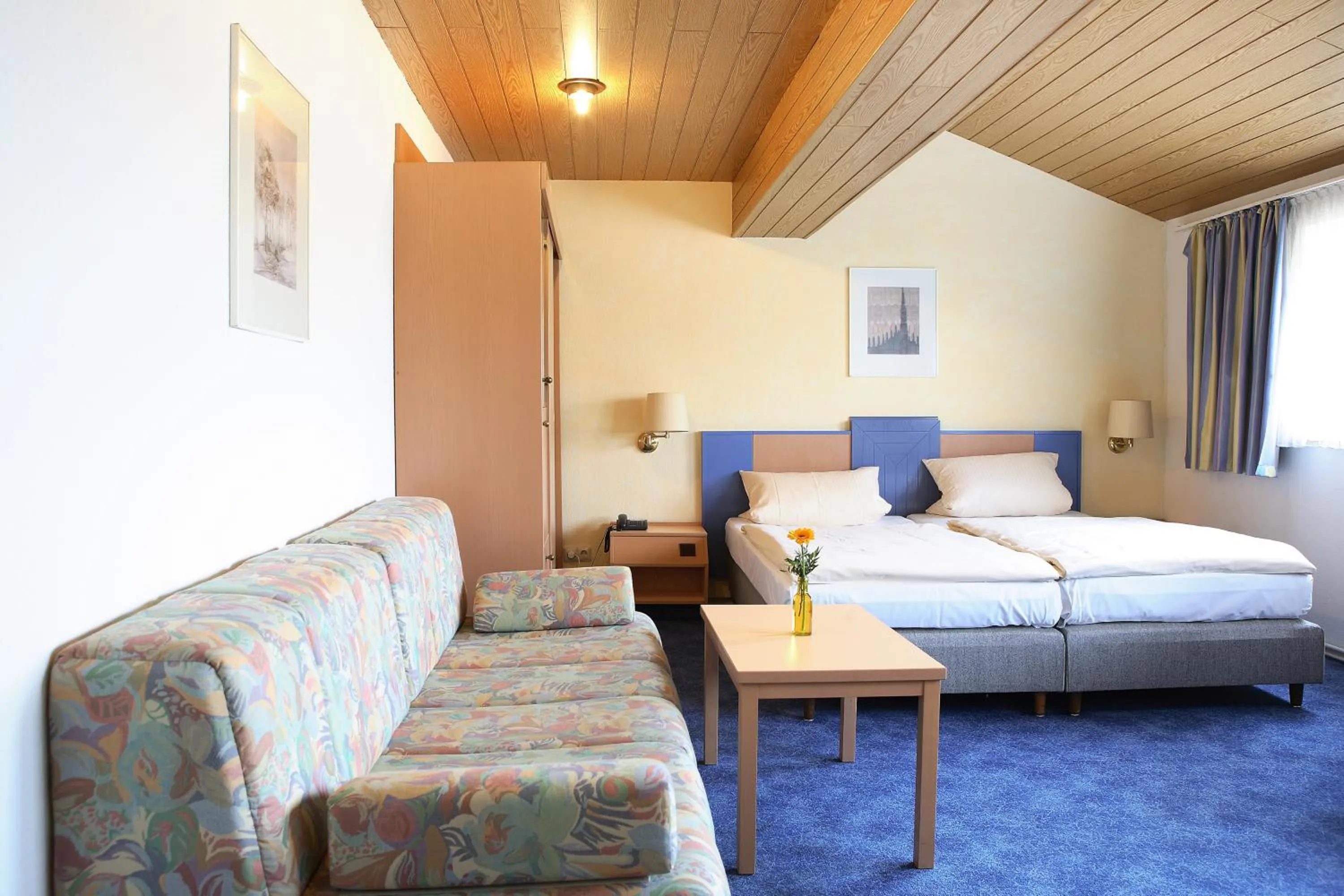 Photo of the whole room, Bed in Hotel Harsshof