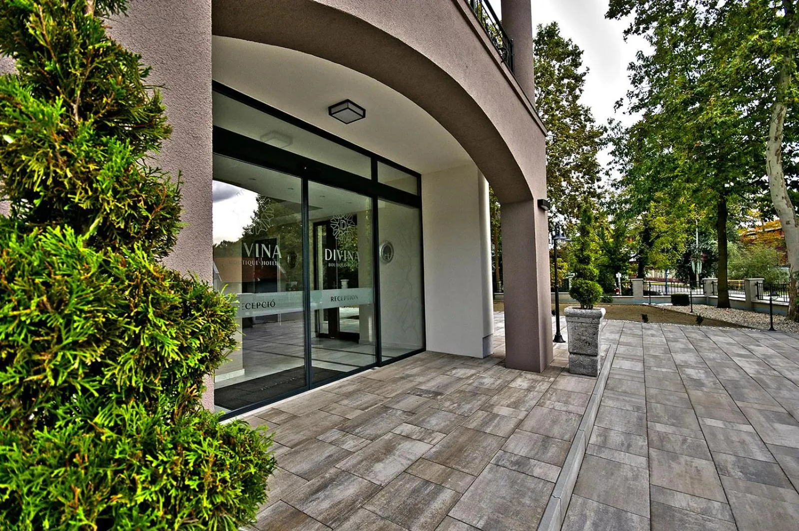 Property building in Boutique Hotel Divina