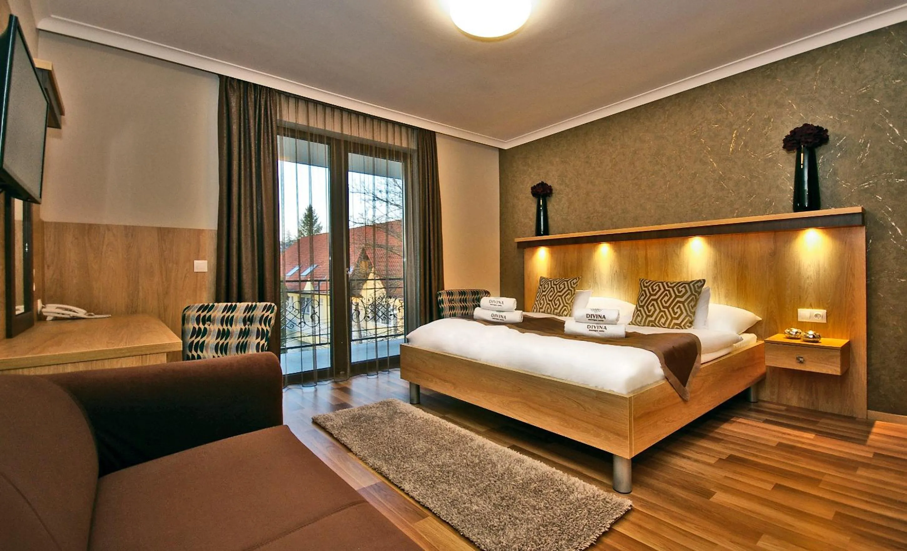 Bed in Boutique Hotel Divina