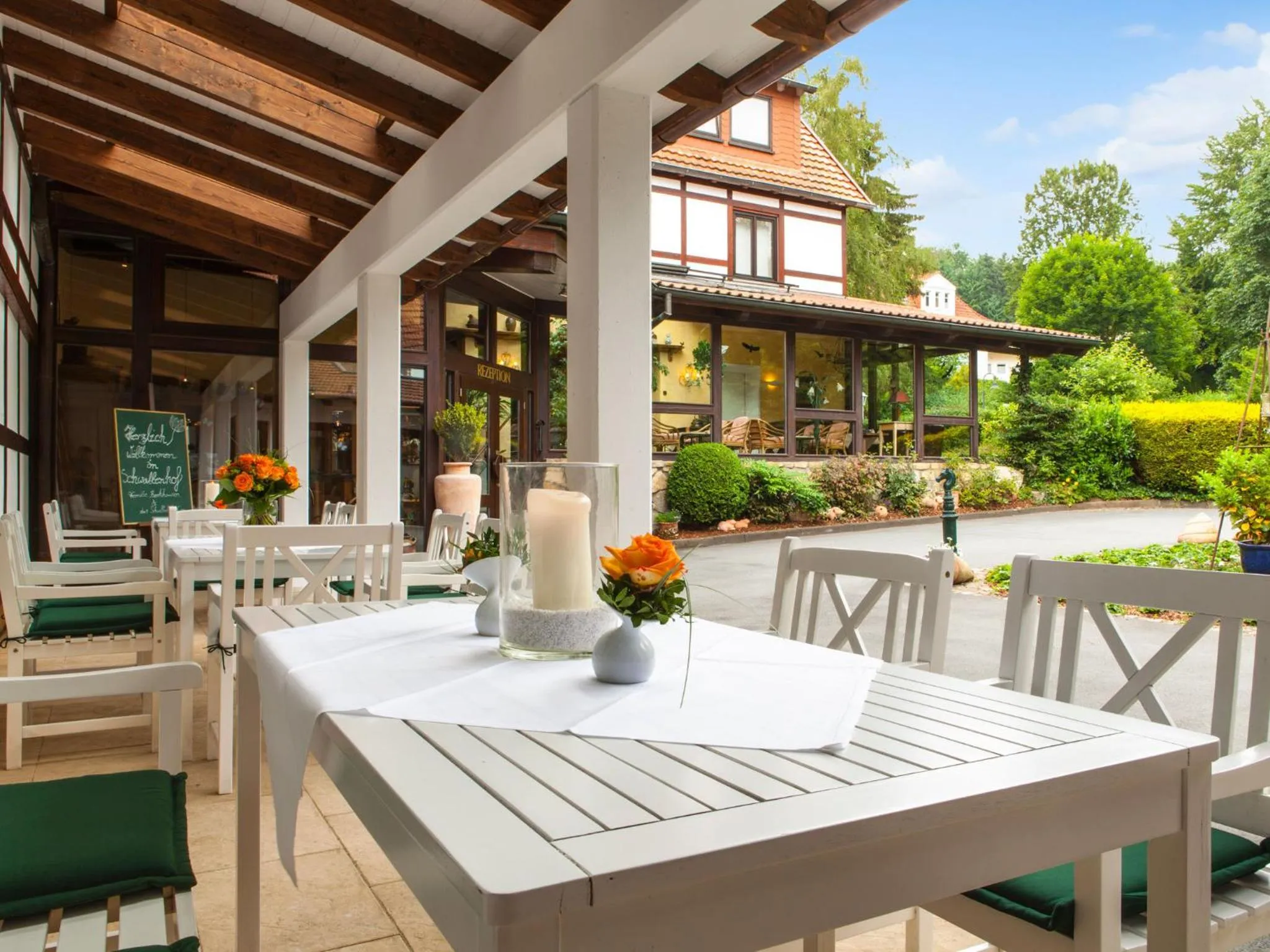 Facade/entrance in Landhotel Der Schwallenhof