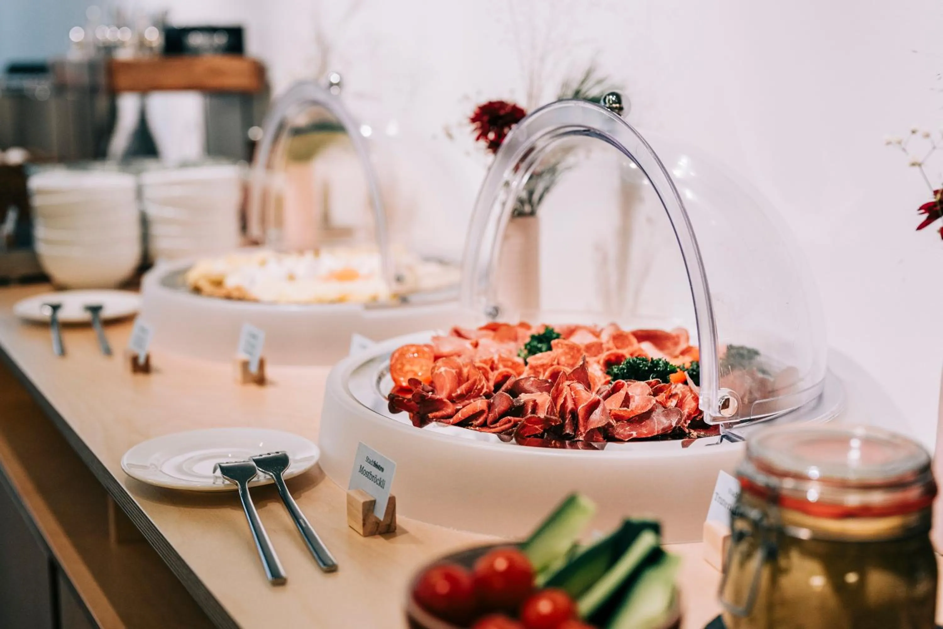 Buffet breakfast in Hotel Dom