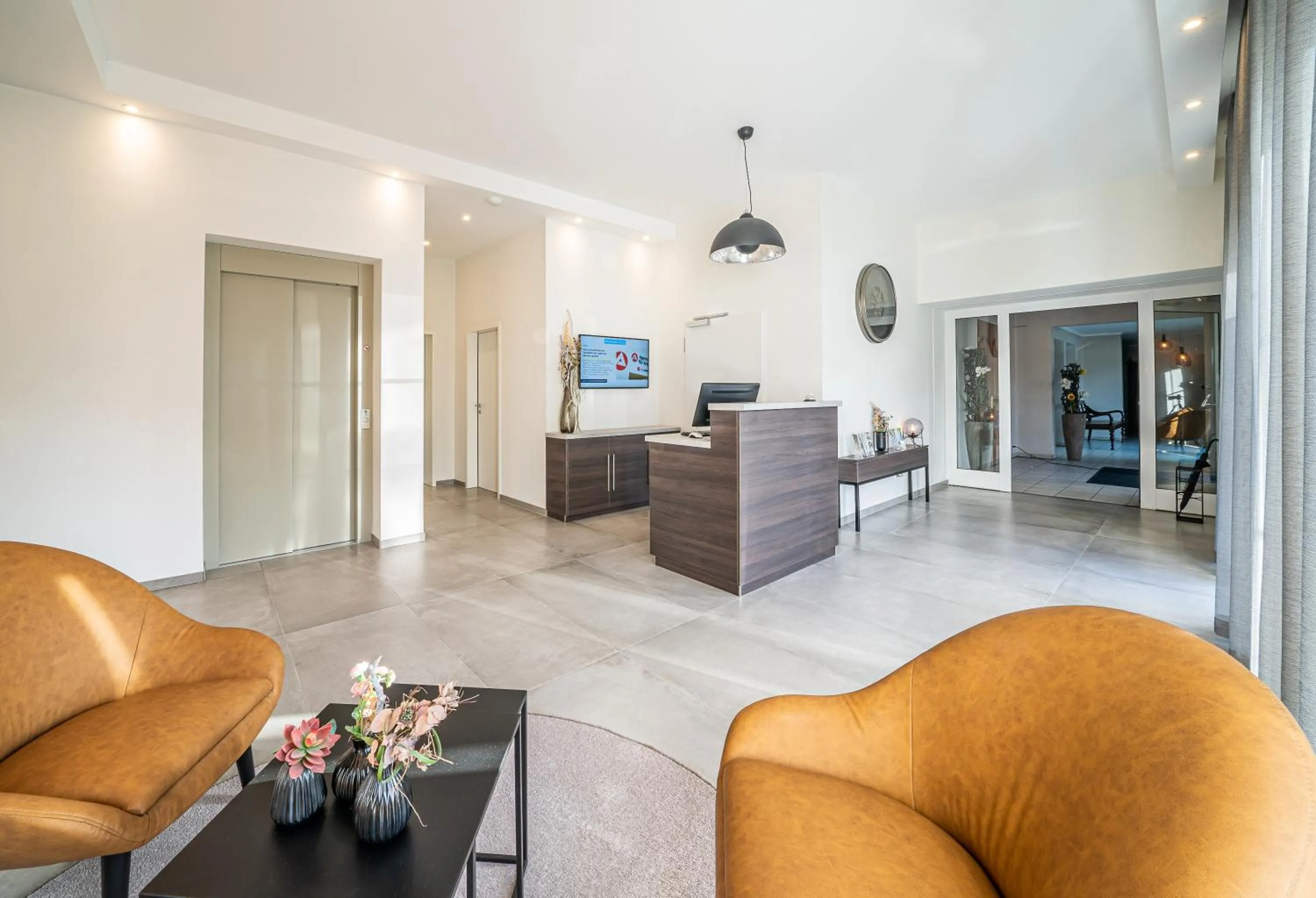 Lobby or reception in Hotel Meyerink