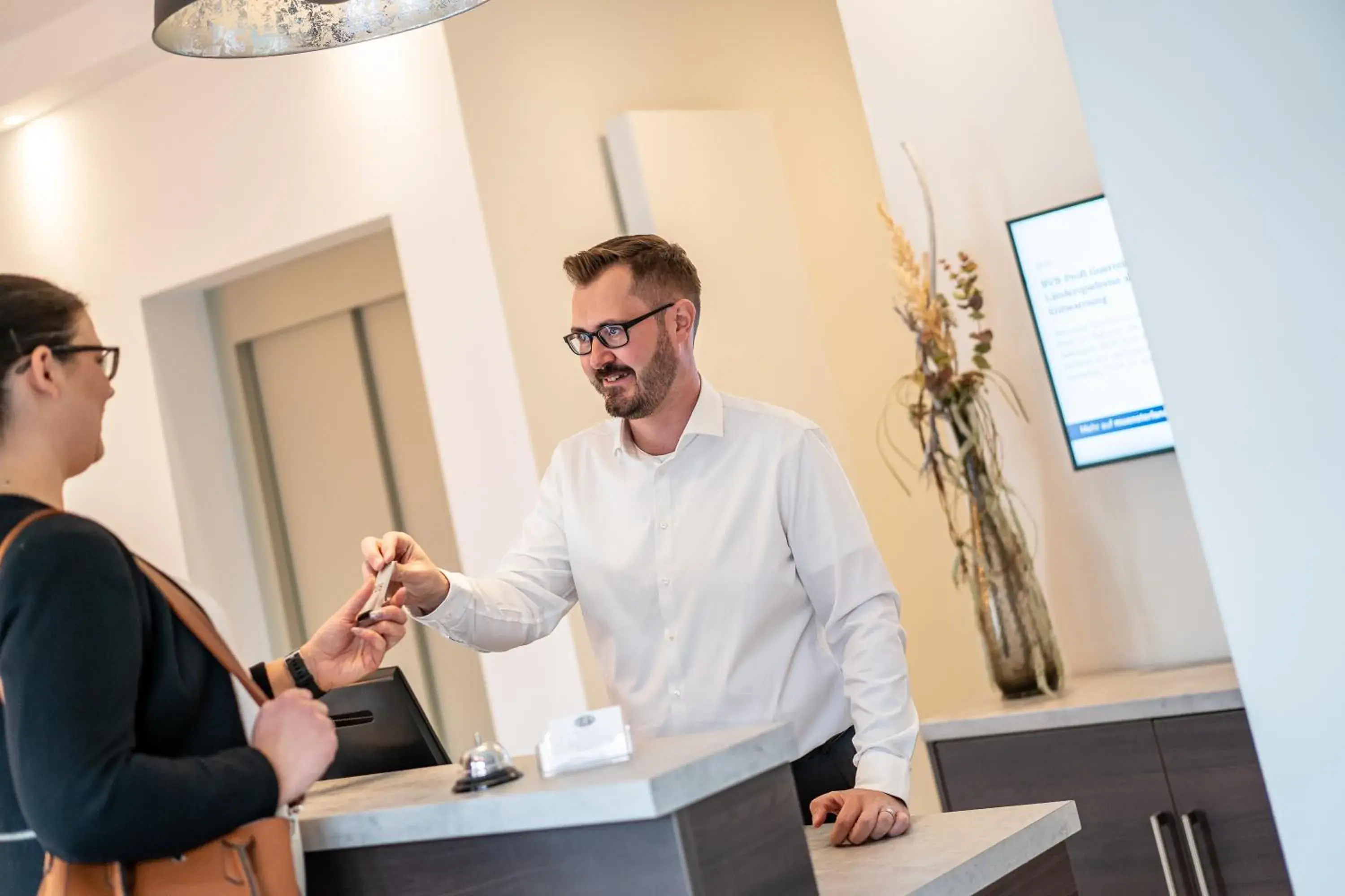 Lobby or reception in Hotel Meyerink Lobby or reception in Hotel Meyerink