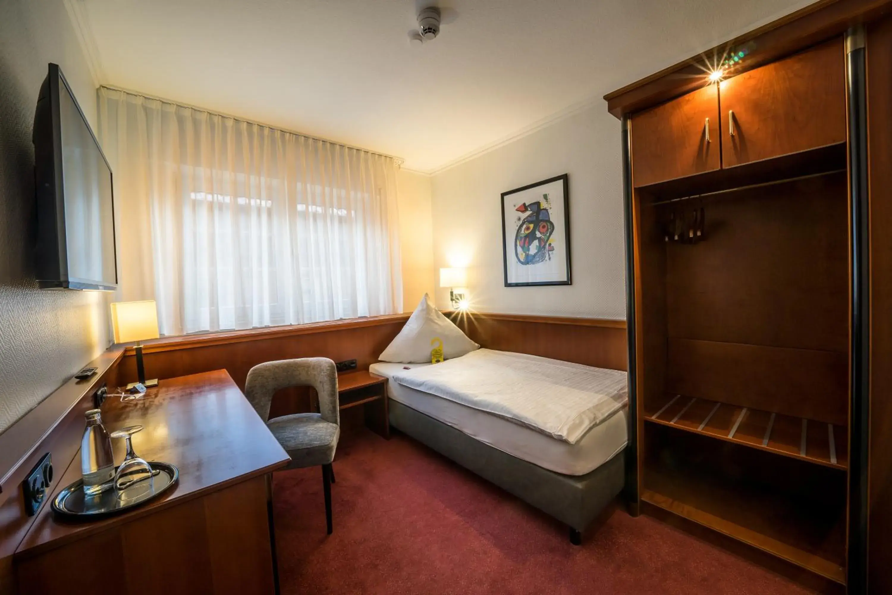 Bed in Hotel Meyerink Bed in Hotel Meyerink