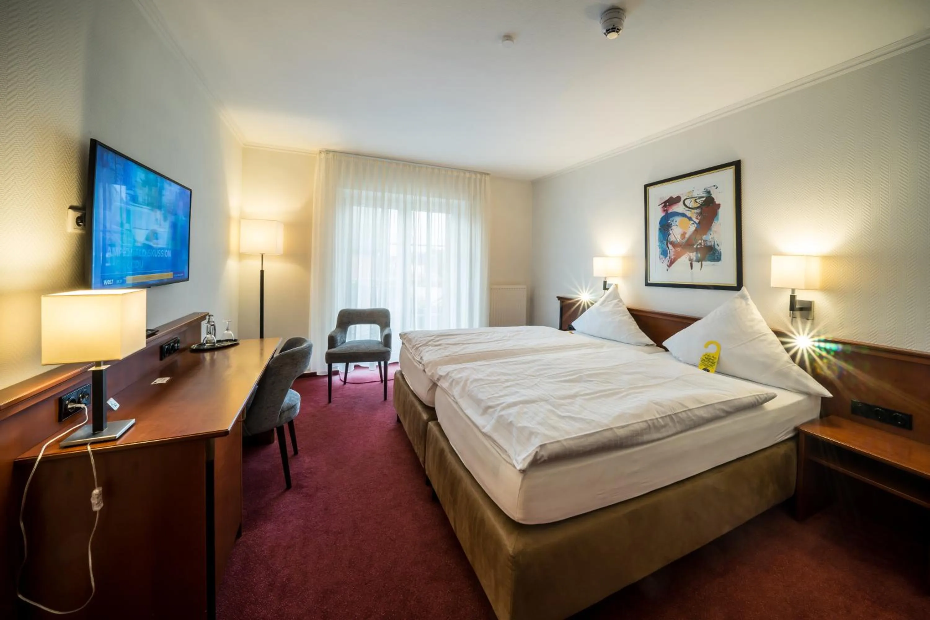 Bed in Hotel Meyerink