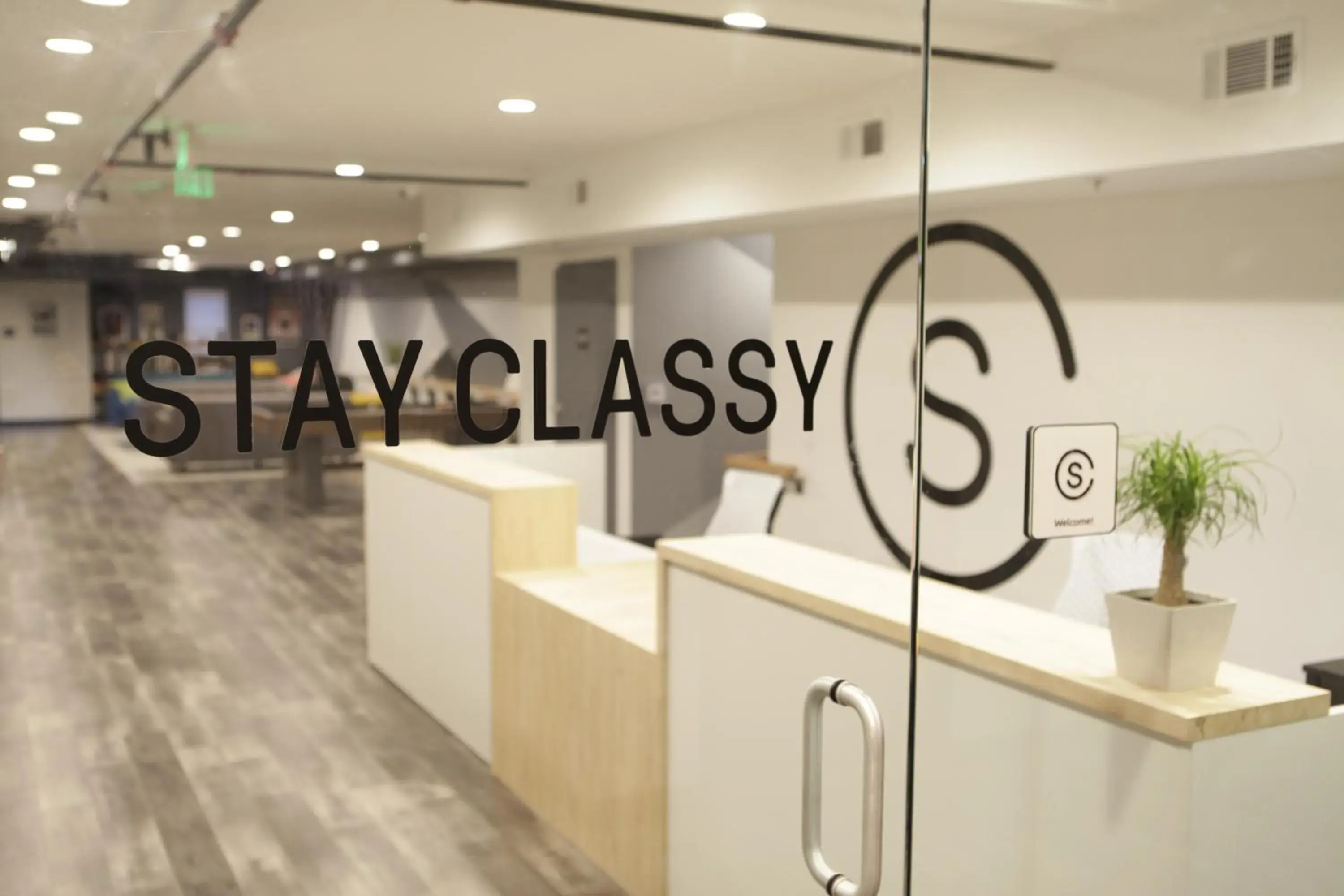 Facade/entrance in Stay Classy Facade/entrance in Stay Classy