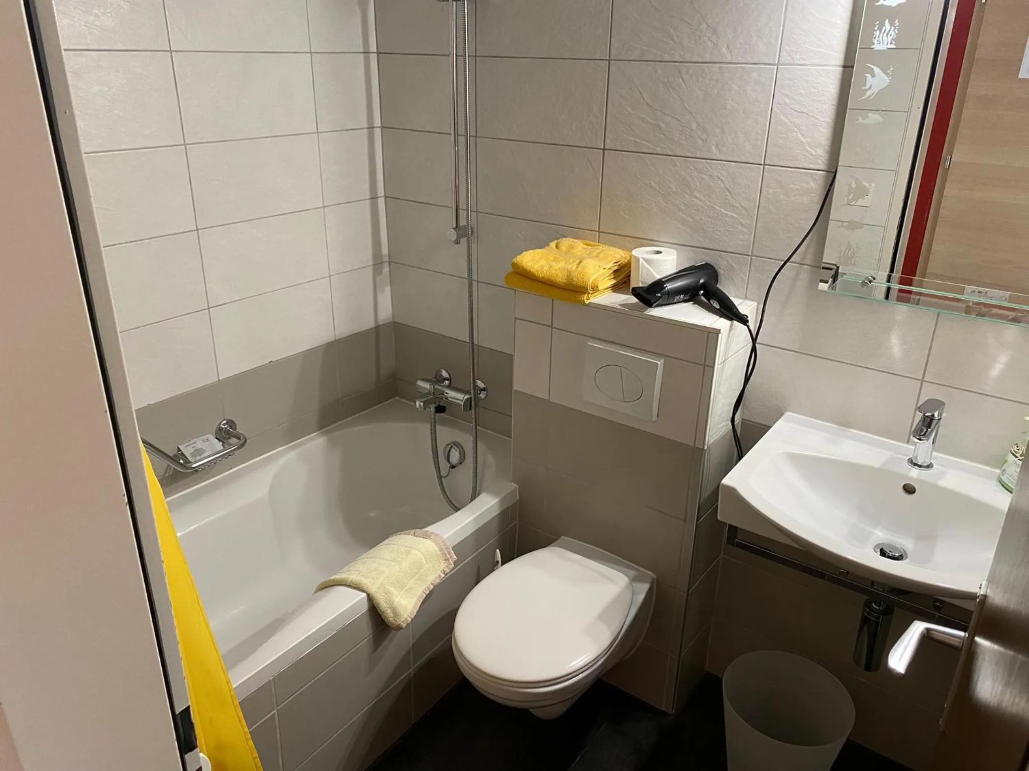 Bathroom in Hotel Mountime