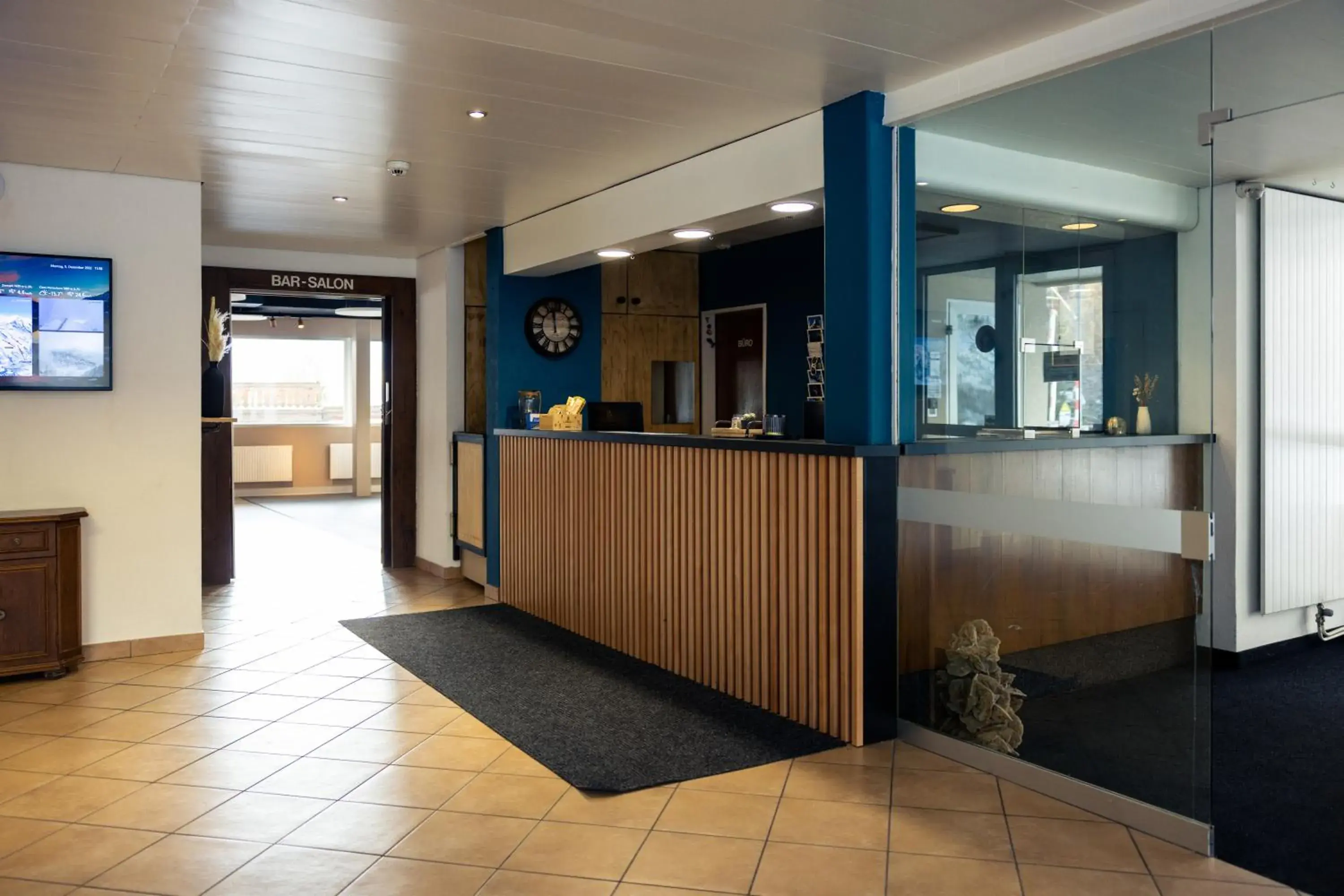 Lobby or reception in Hotel Mountime Lobby or reception in Hotel Mountime