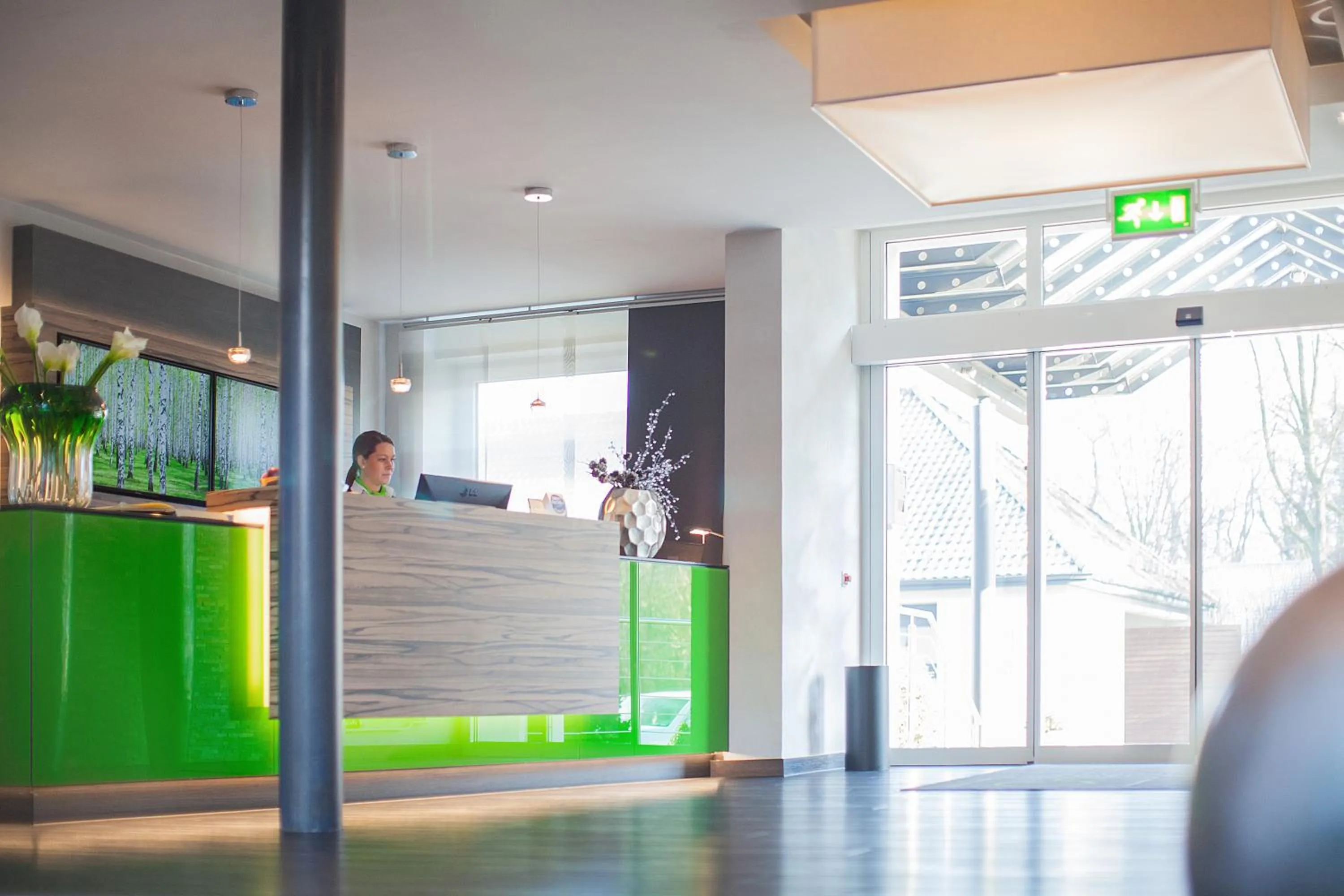 Lobby or reception in Parkhotel Ahrbergen