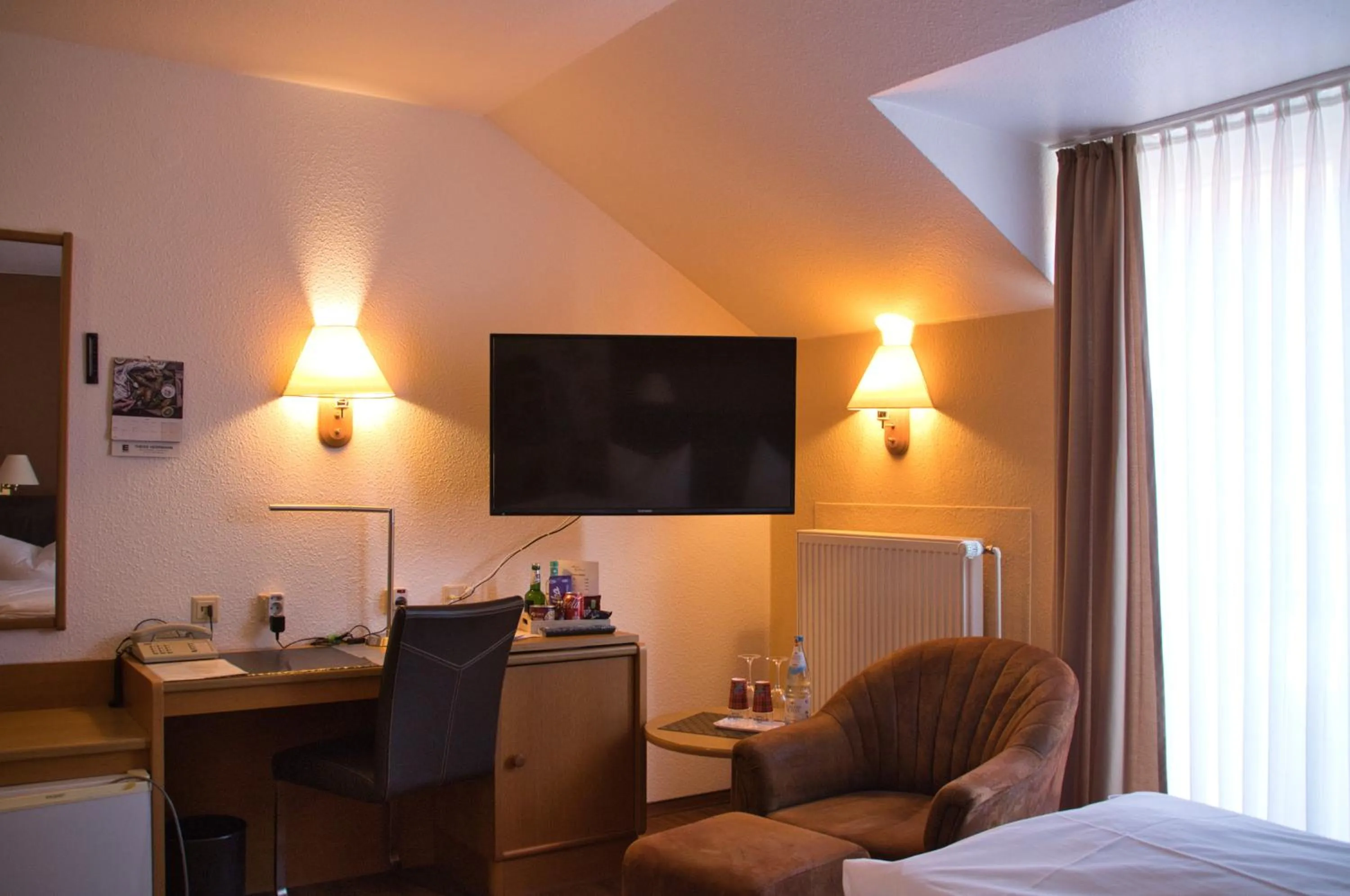 Bed in Hotel Quellenhof