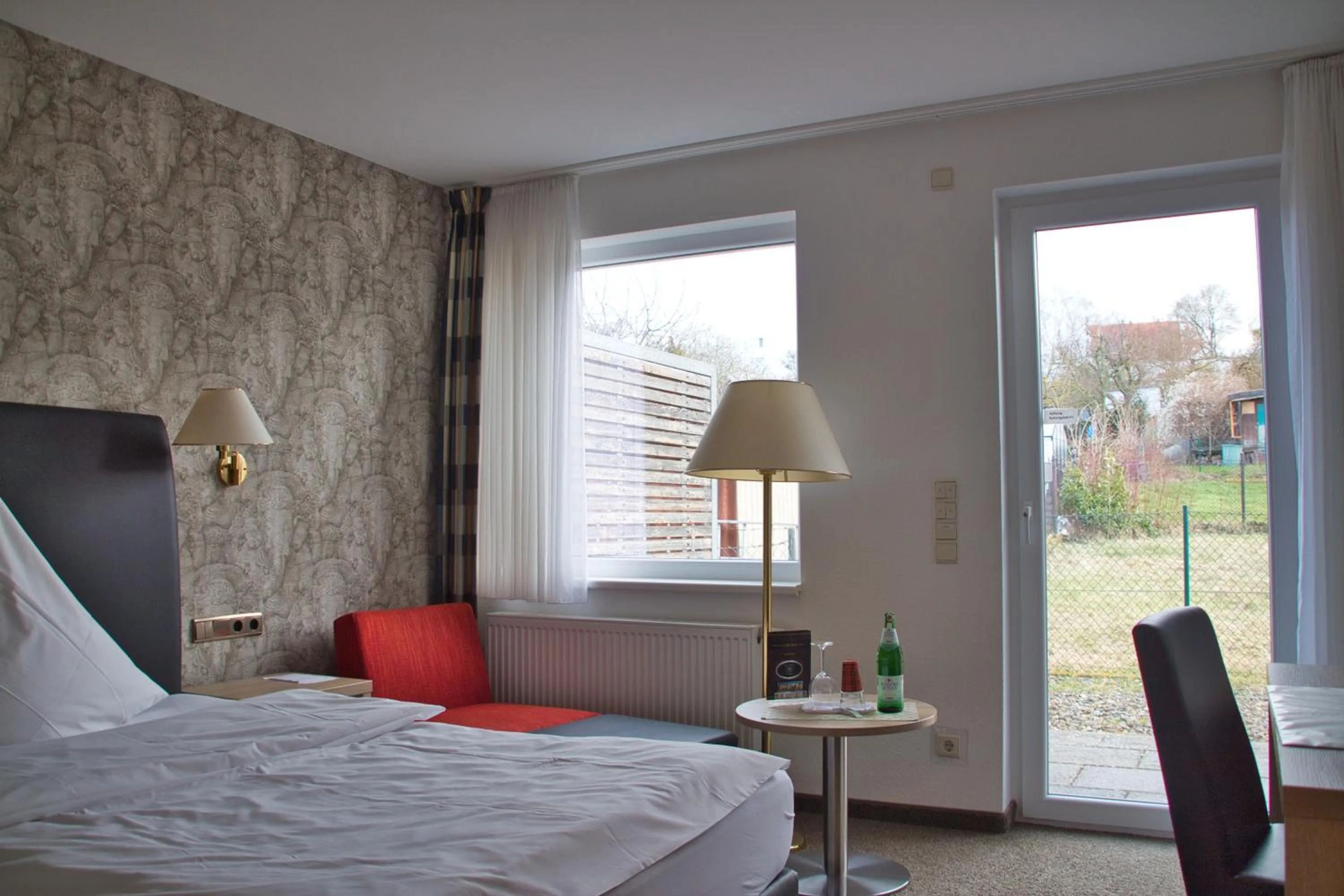 Bed in Hotel Quellenhof