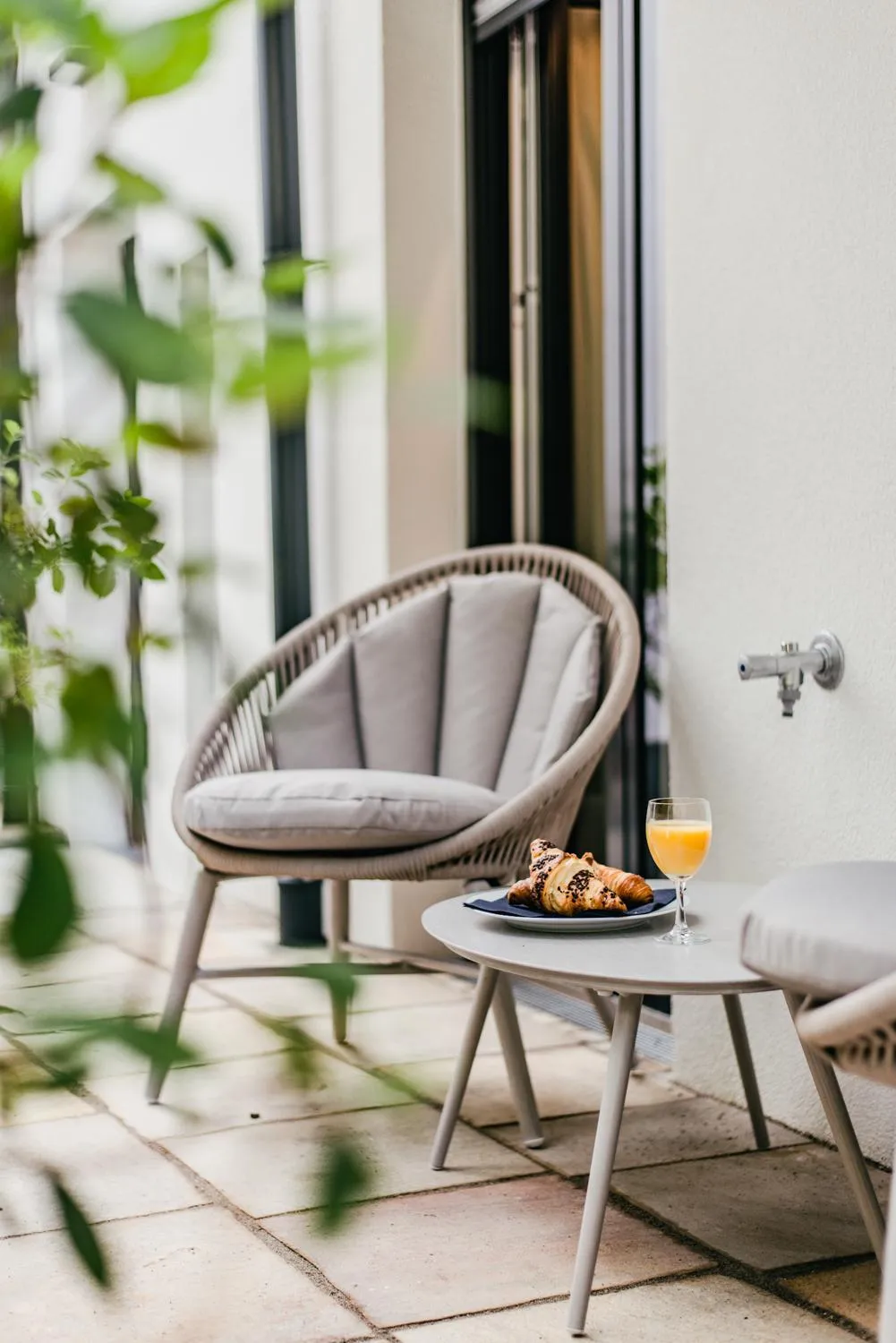 Patio in MAXIMILIAN MUNICH Apartments & Hotel