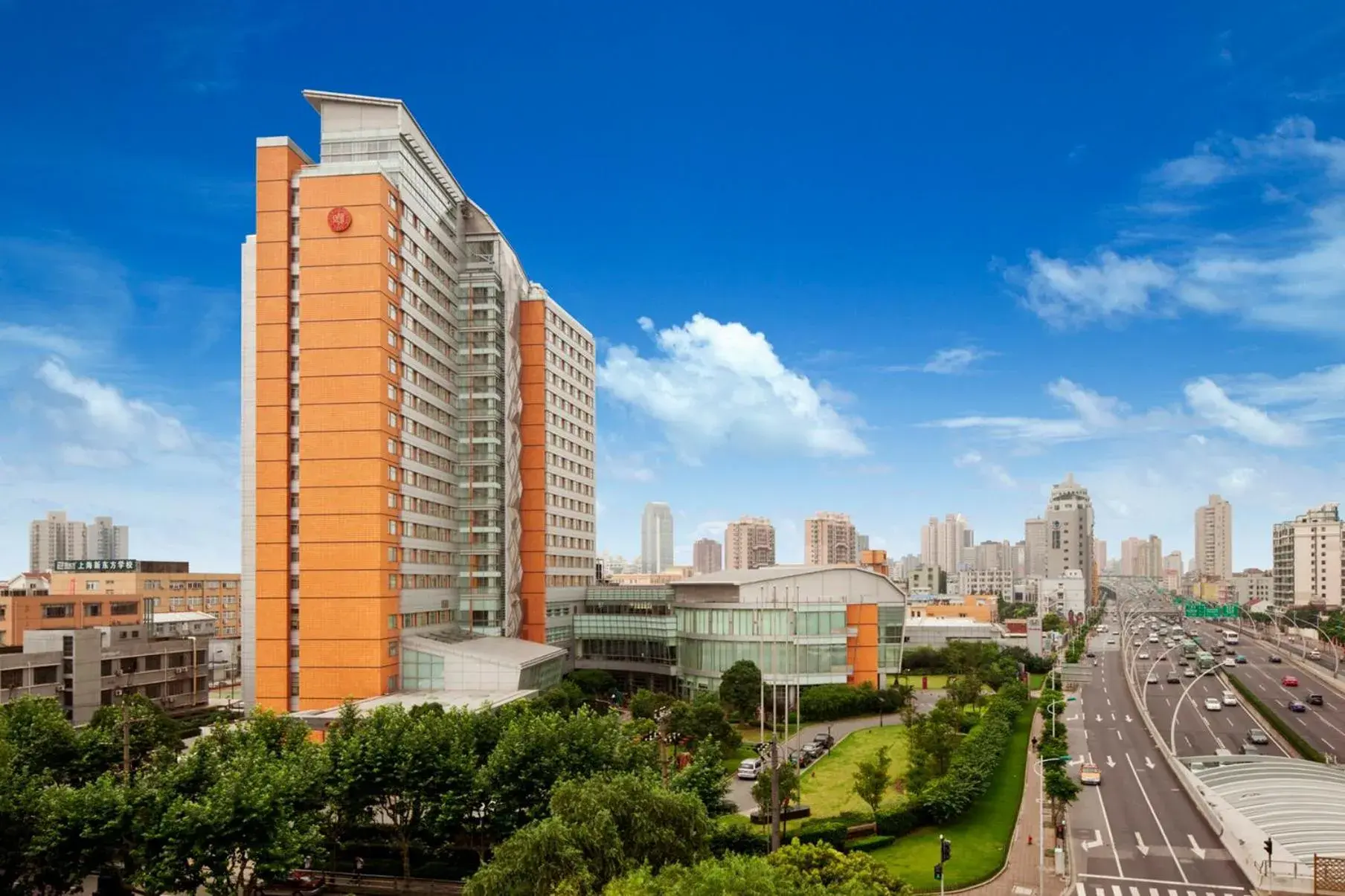 Property building in Crowne Plaza Shanghai Fudan by IHG Property building in Crowne Plaza Shanghai Fudan by IHG