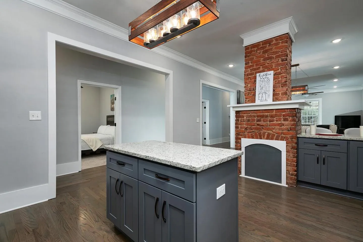 kitchen in Atlanta Luxury Vacation Home by Downtown & Airport